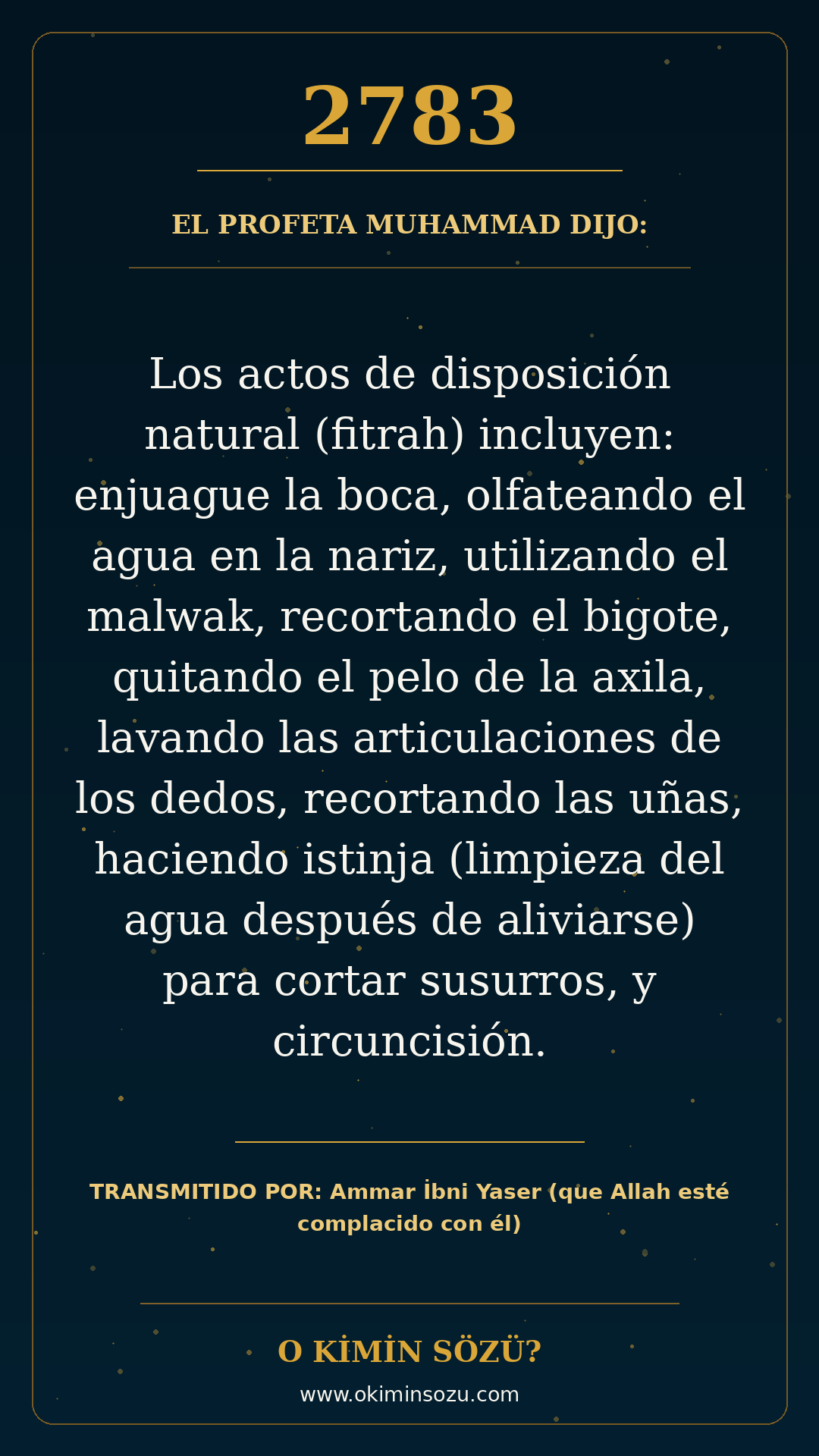 hadis 2783 es
