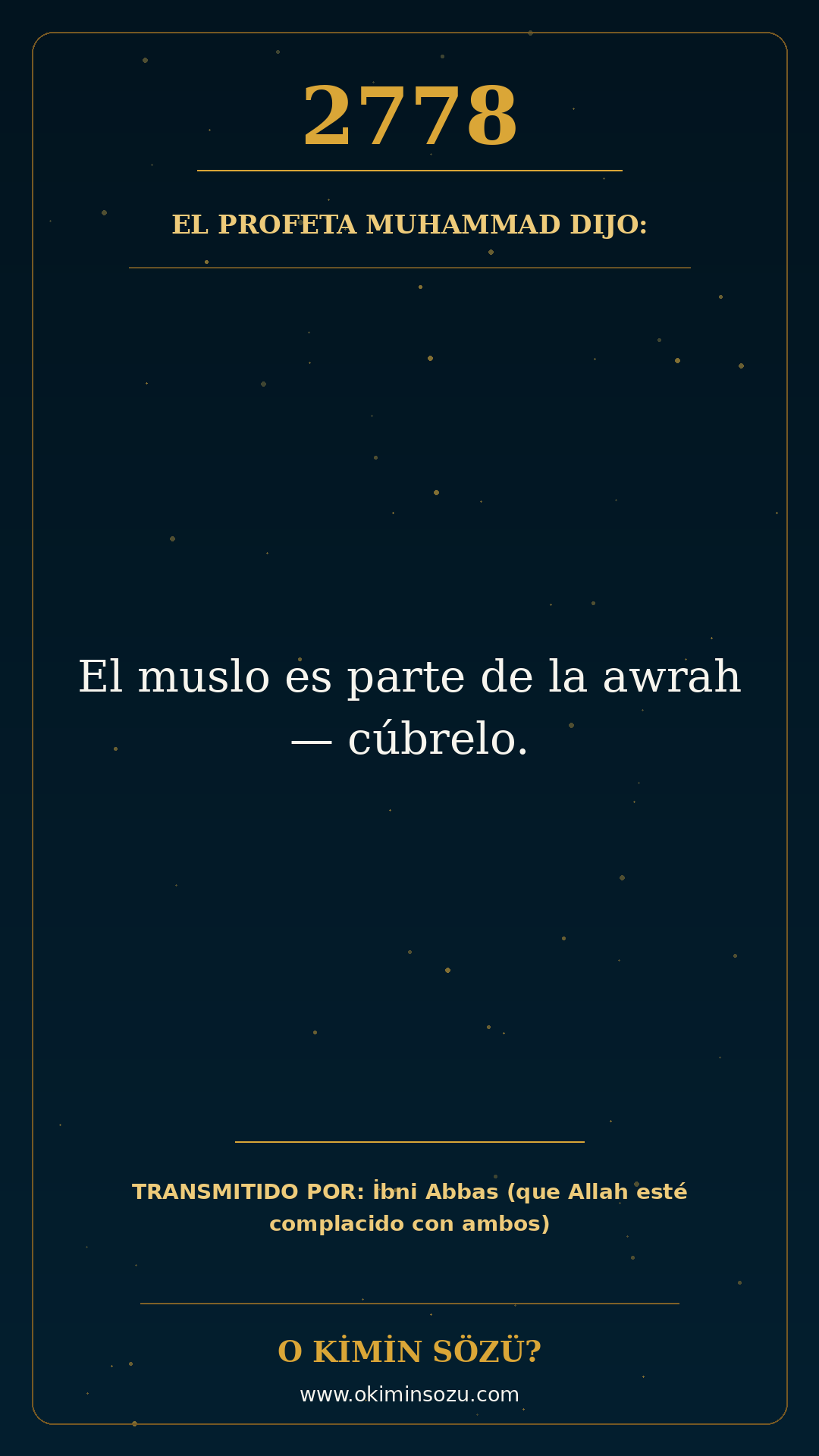 hadis 2778 es