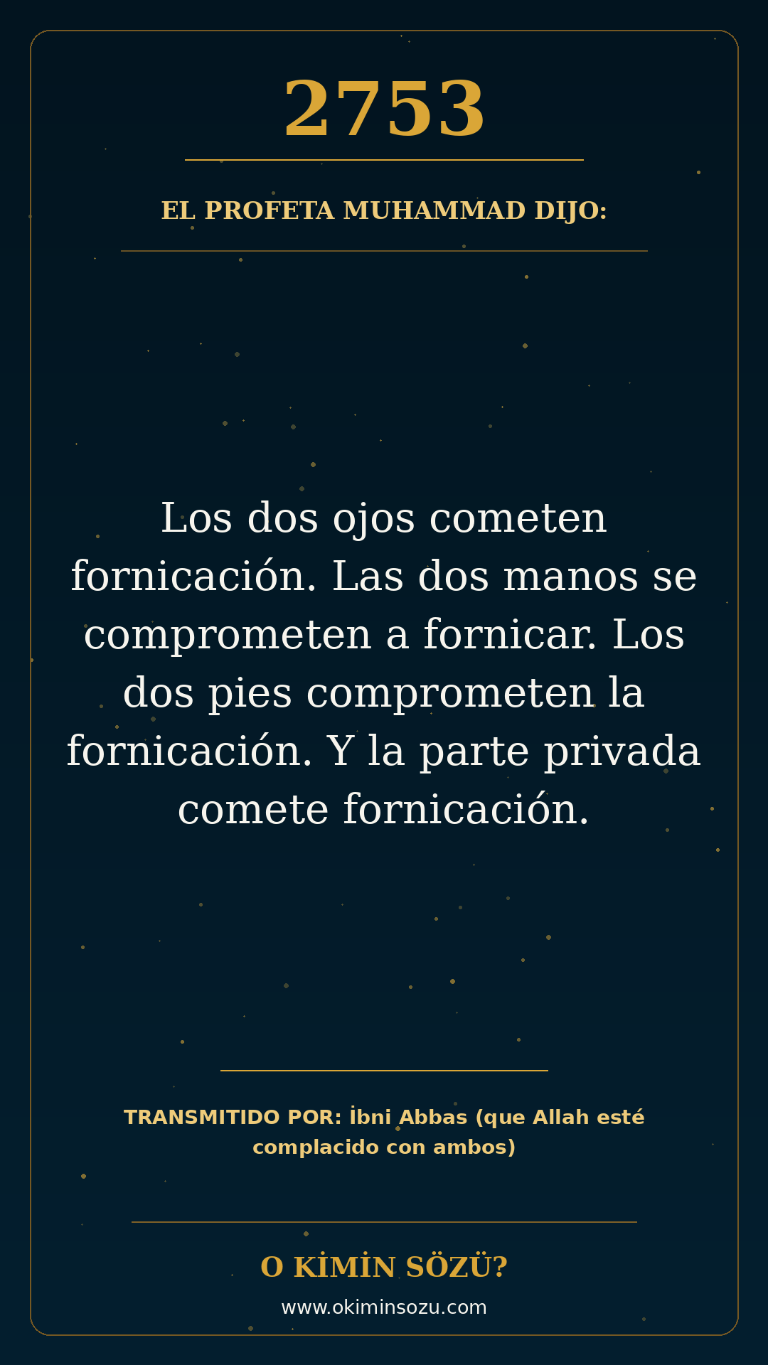 hadis 2753 es