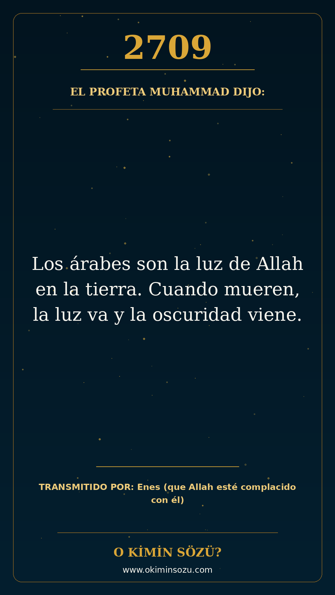 hadis 2709 es