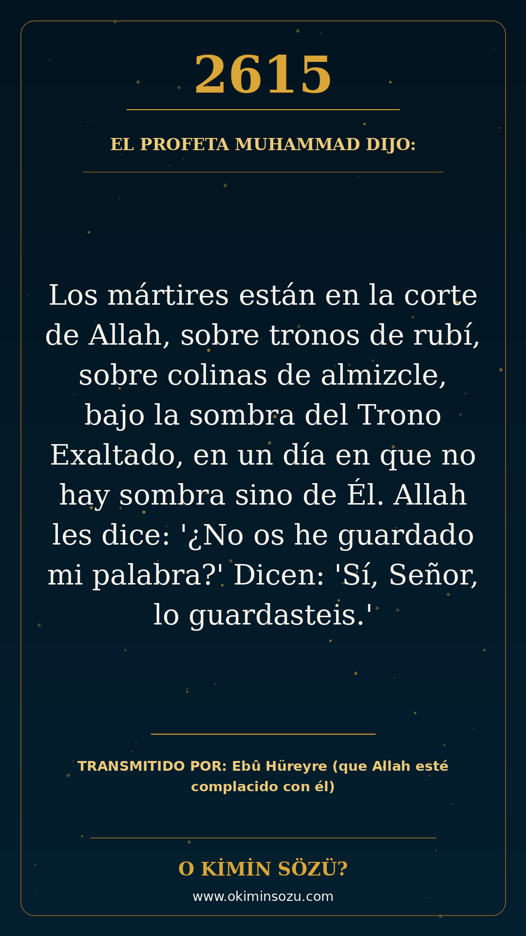 hadis 2615 es