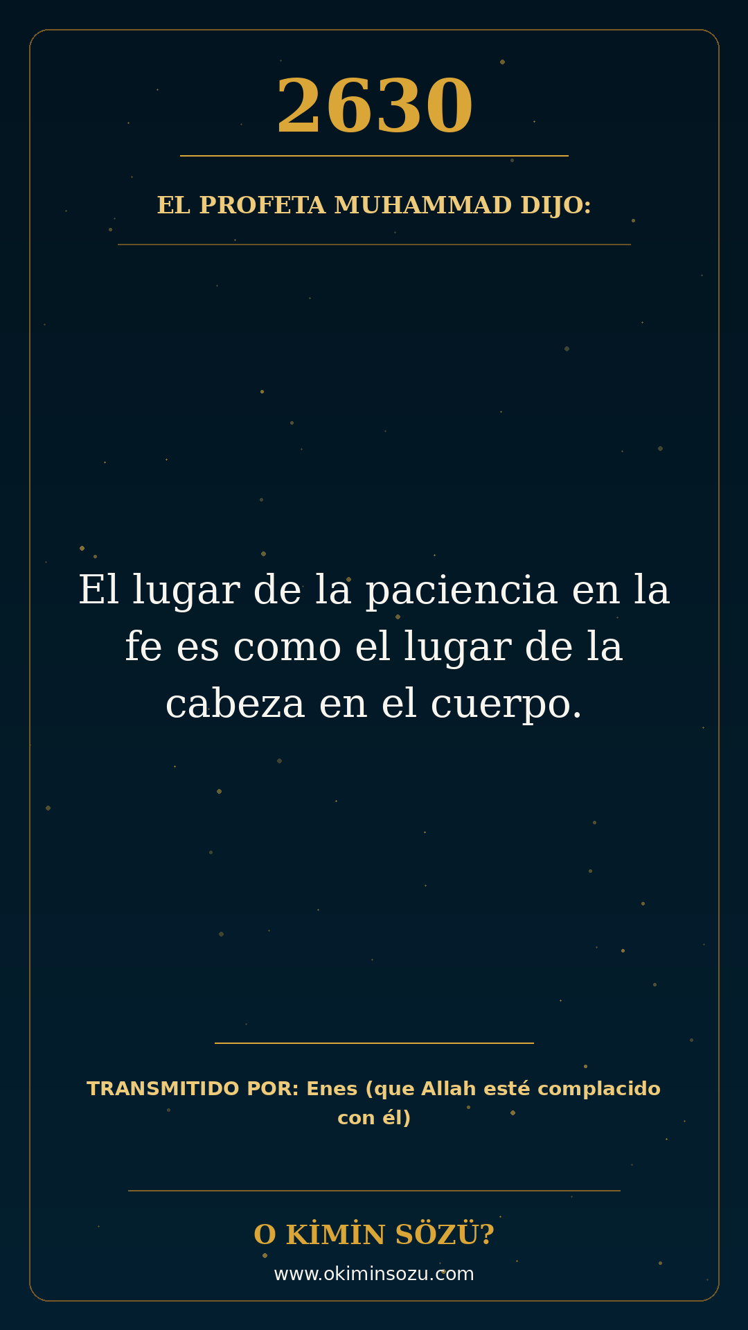 hadis 2630 es