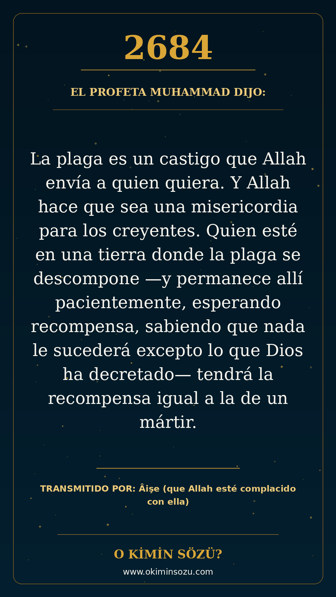 hadis 2684 es