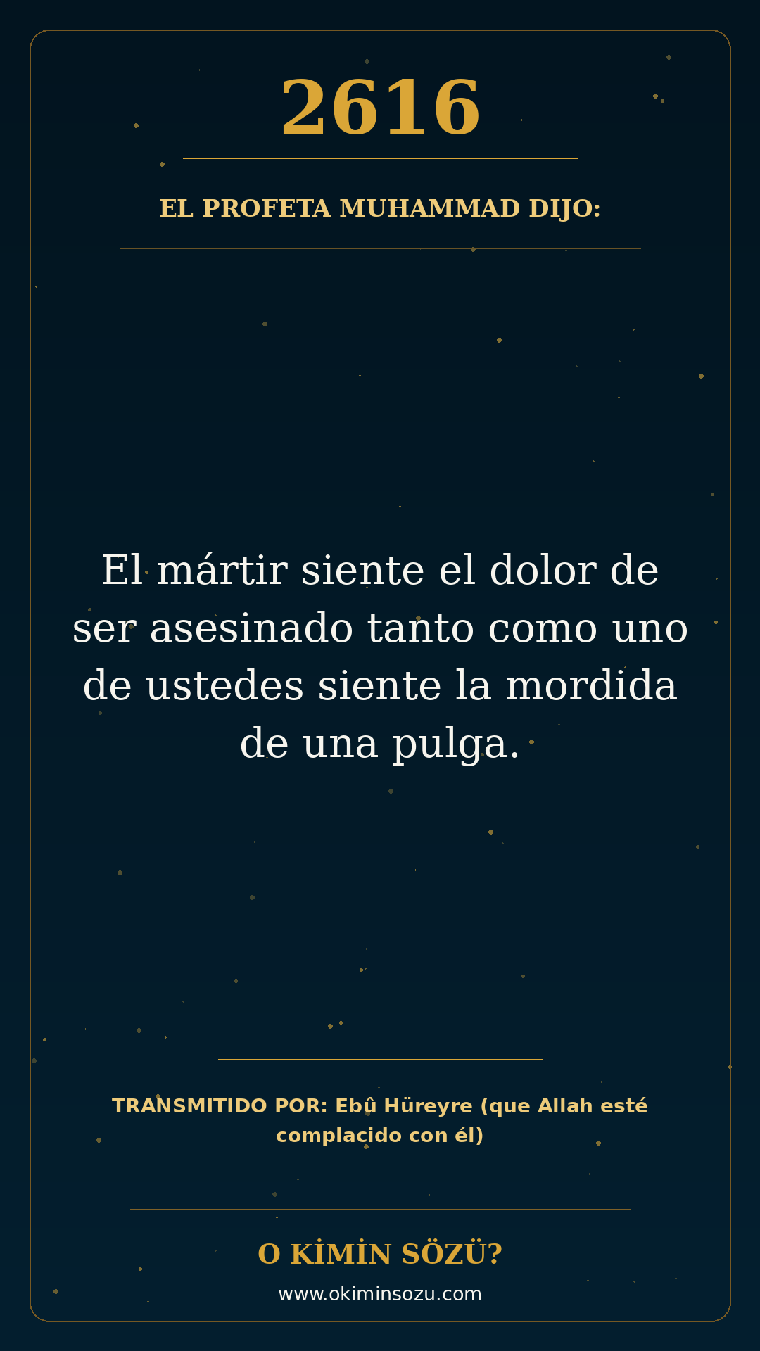 hadis 2616 es