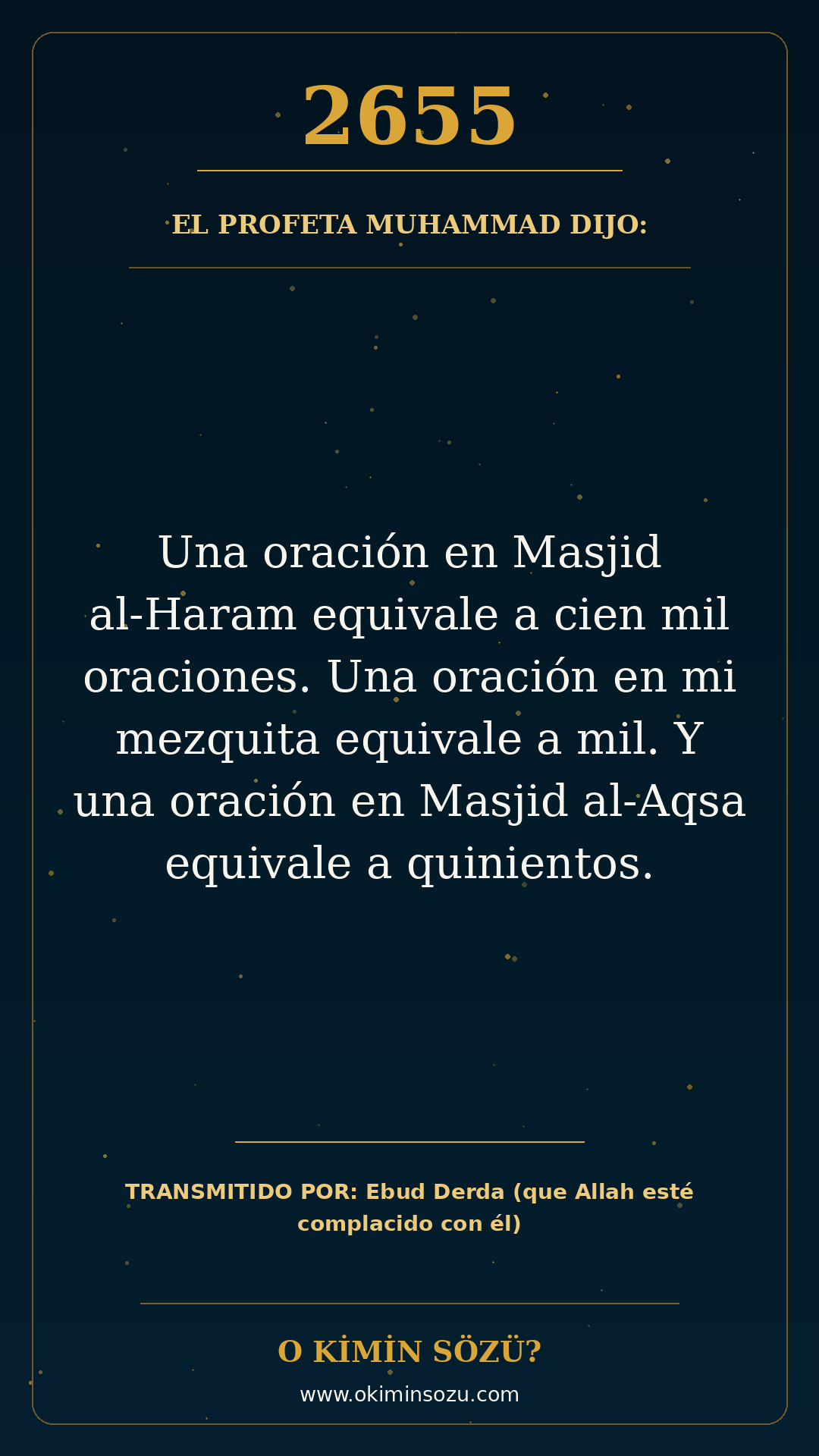 hadis 2655 es