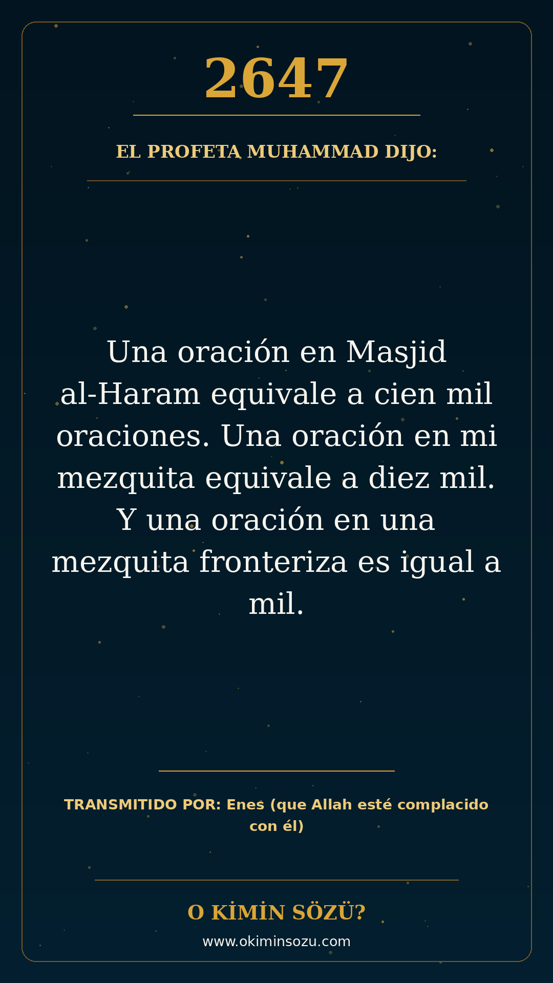 hadis 2647 es