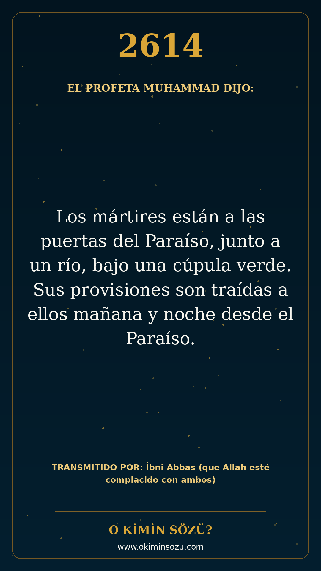 hadis 2614 es
