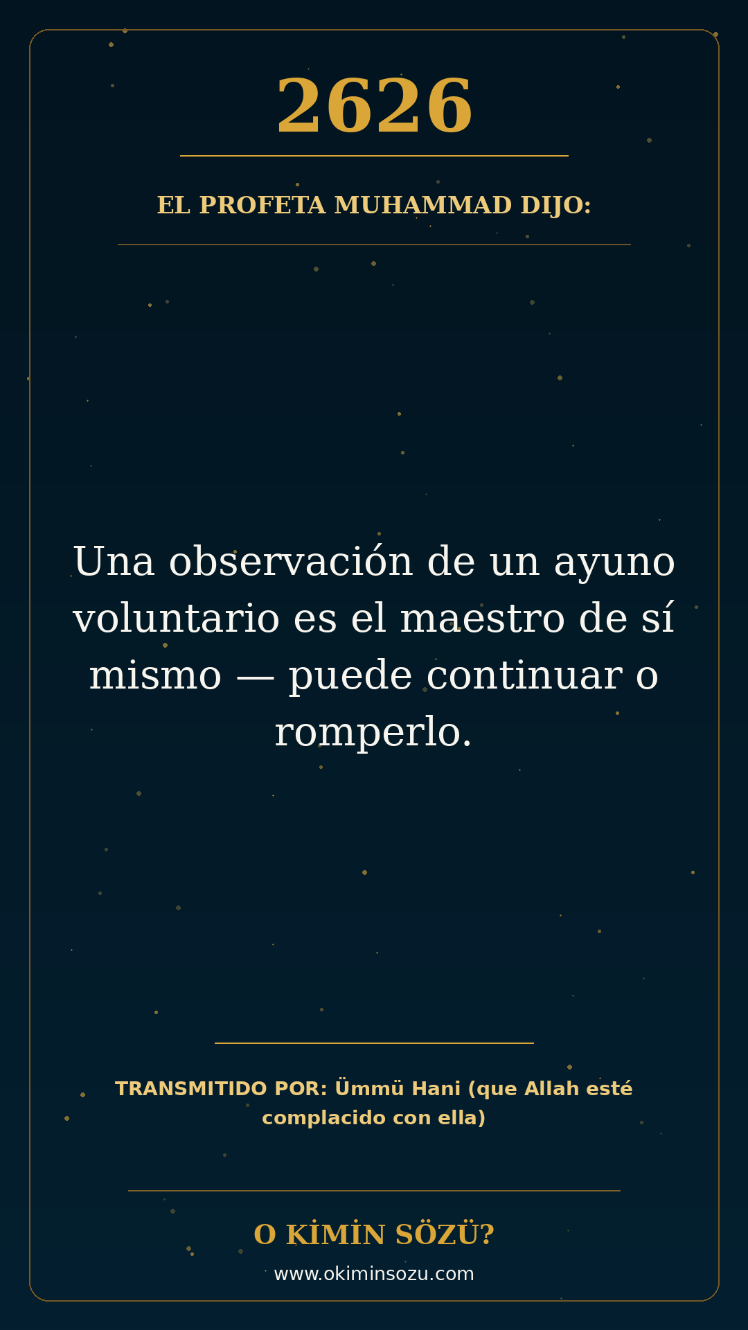 hadis 2626 es