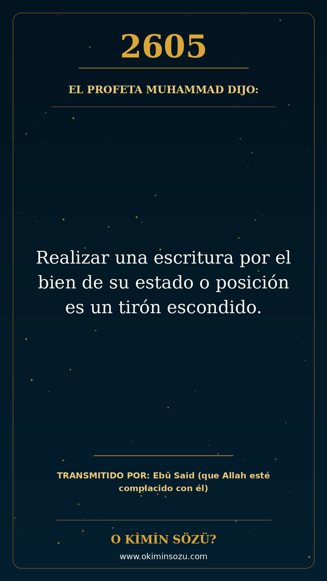 hadis 2605 es