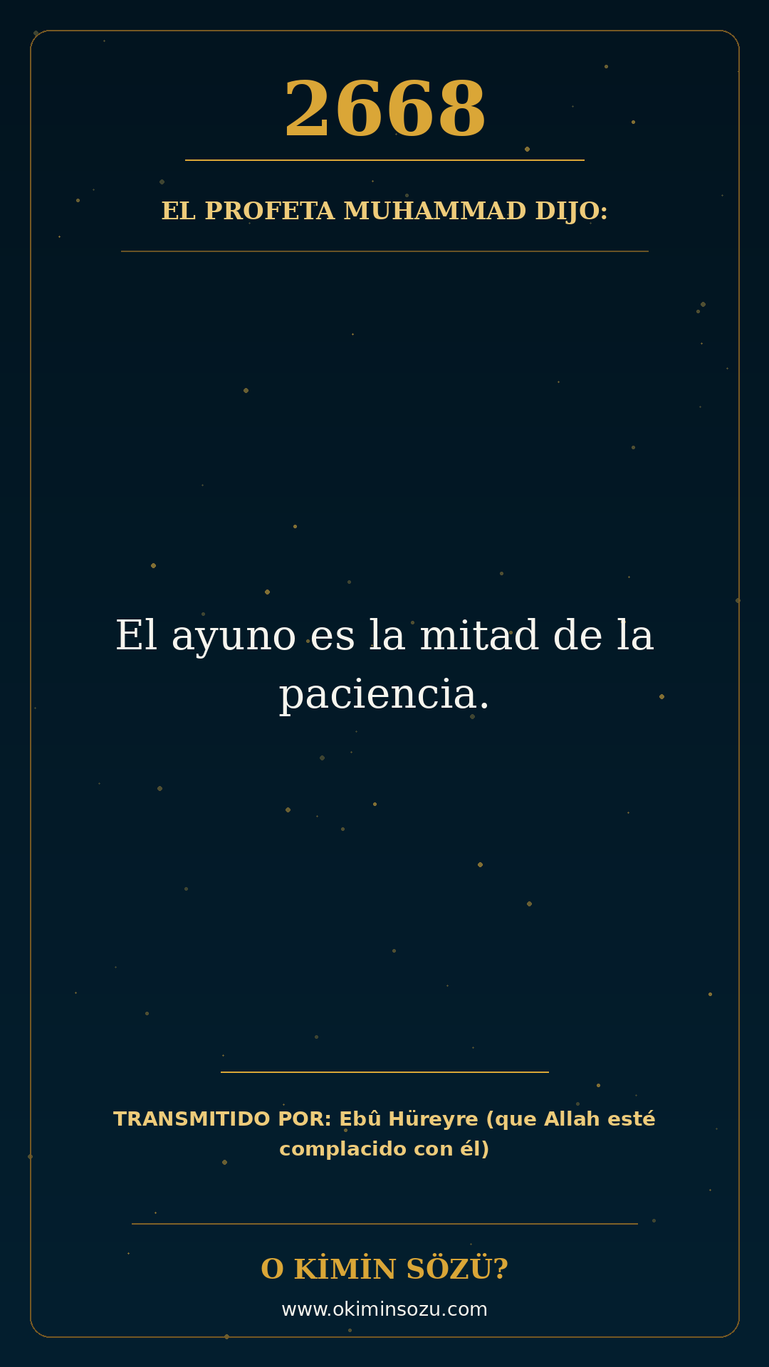 hadis 2668 es