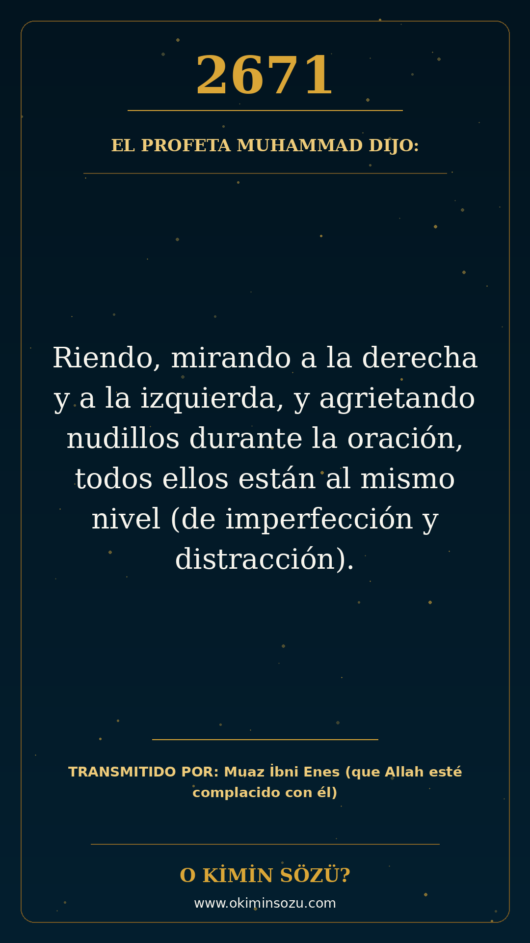 hadis 2671 es