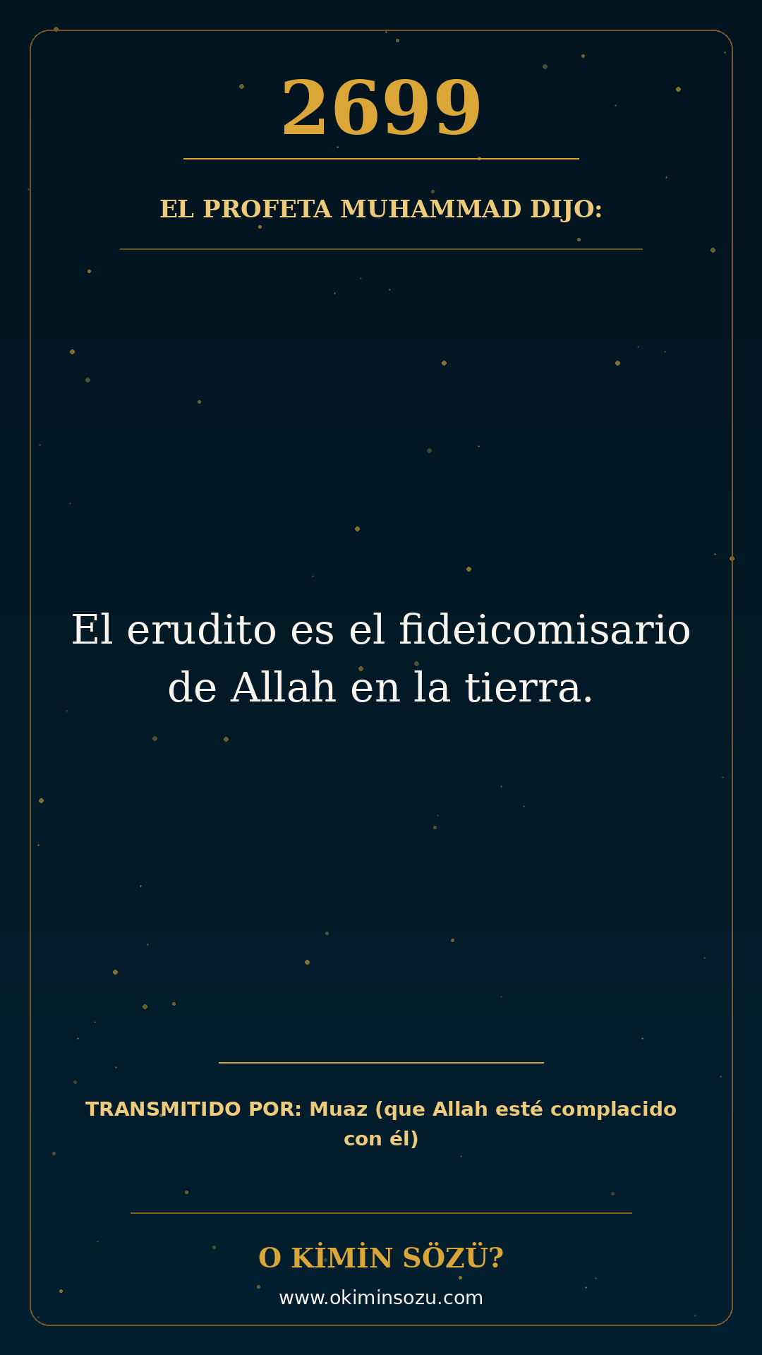 hadis 2699 es