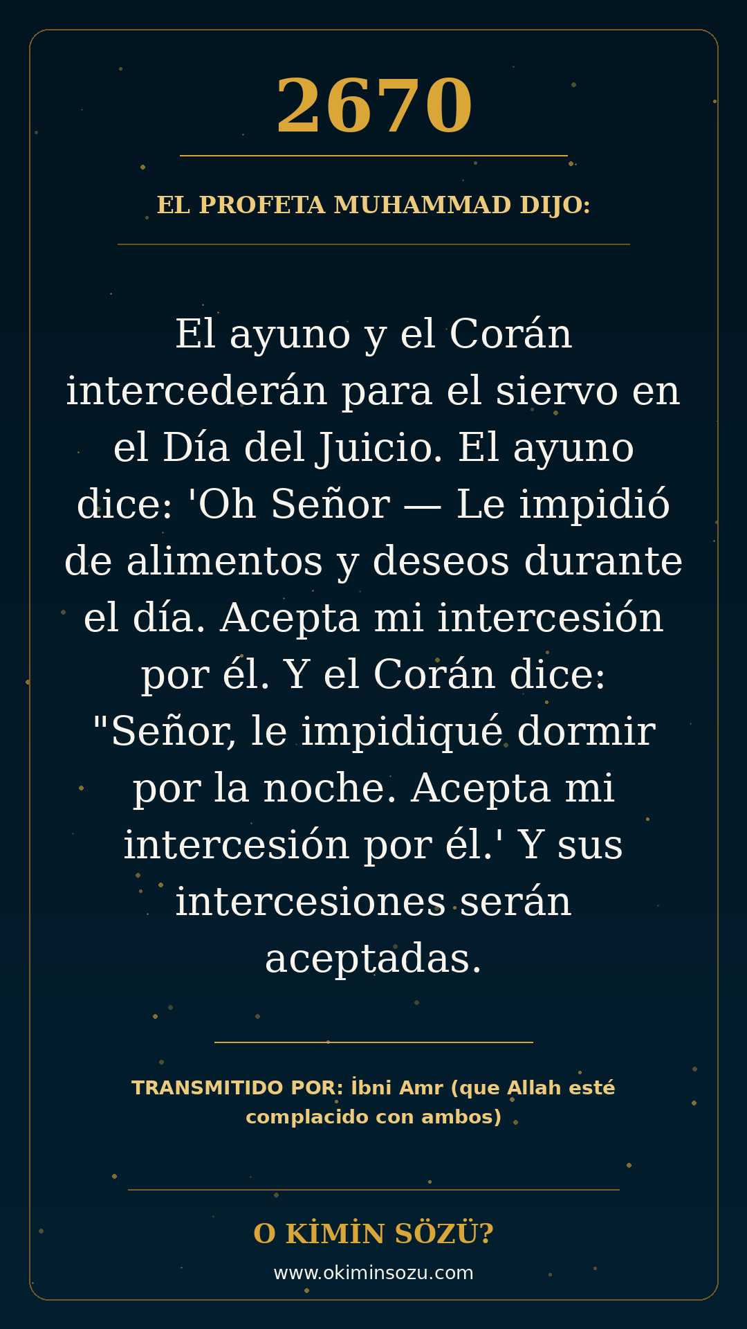 hadis 2670 es
