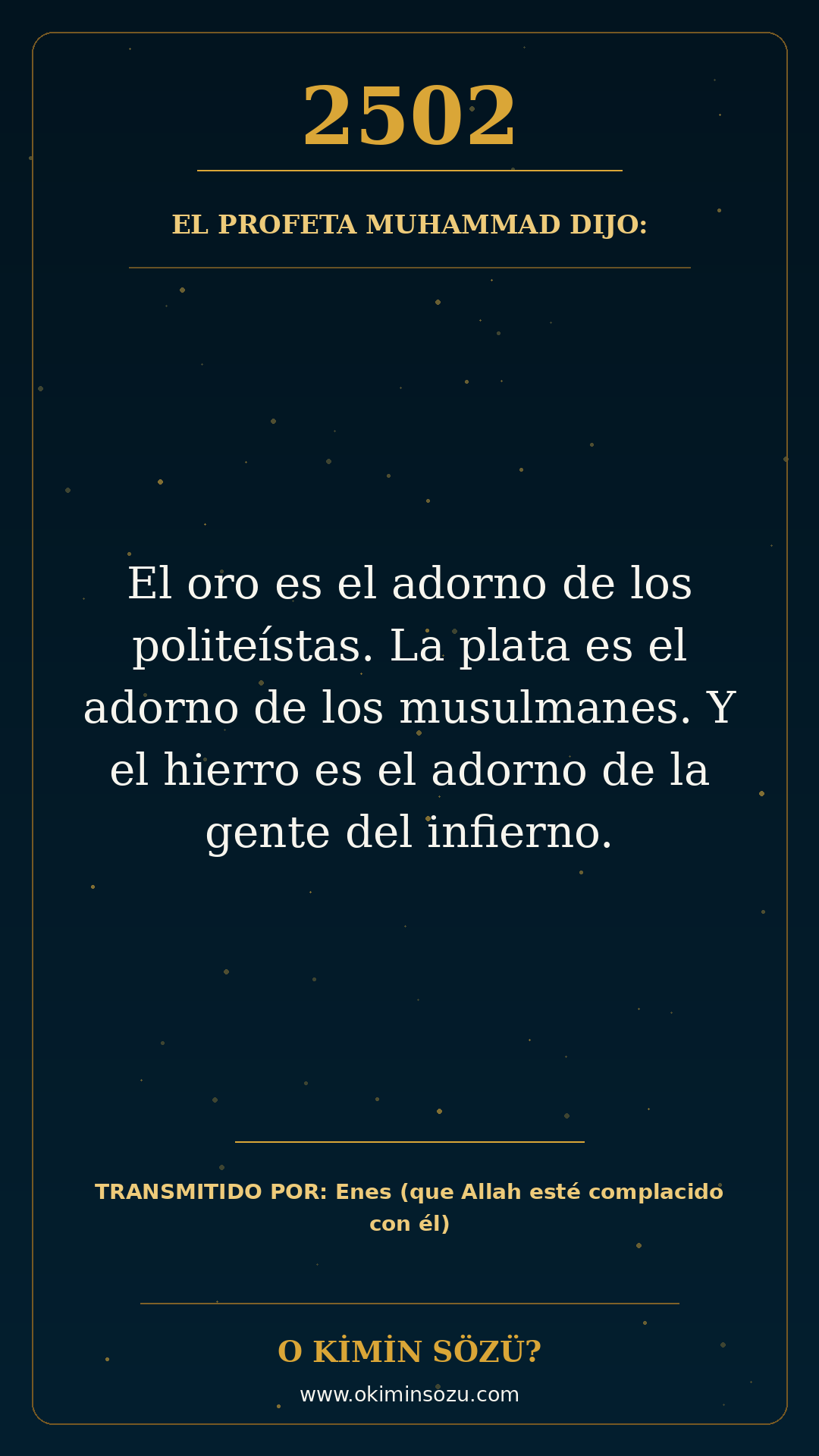 hadis 2502 es