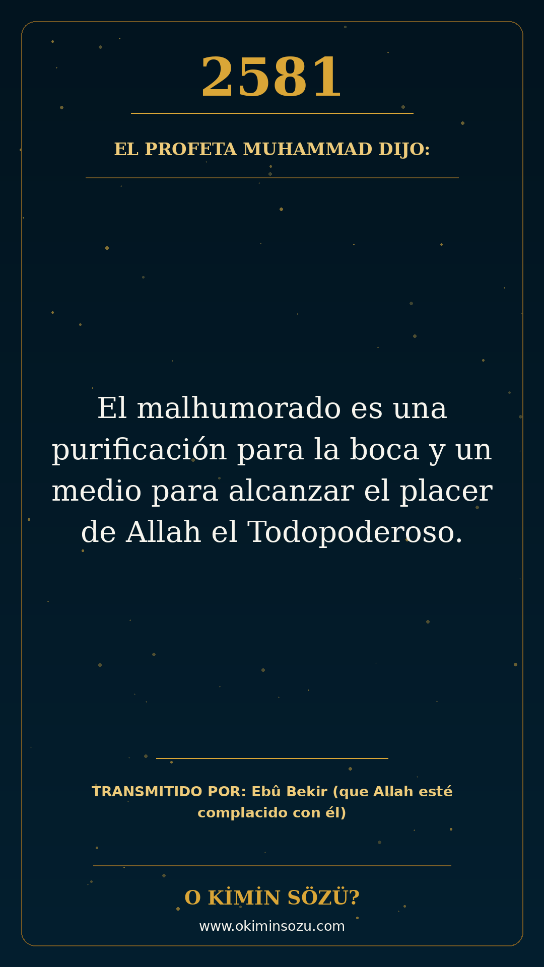 hadis 2581 es