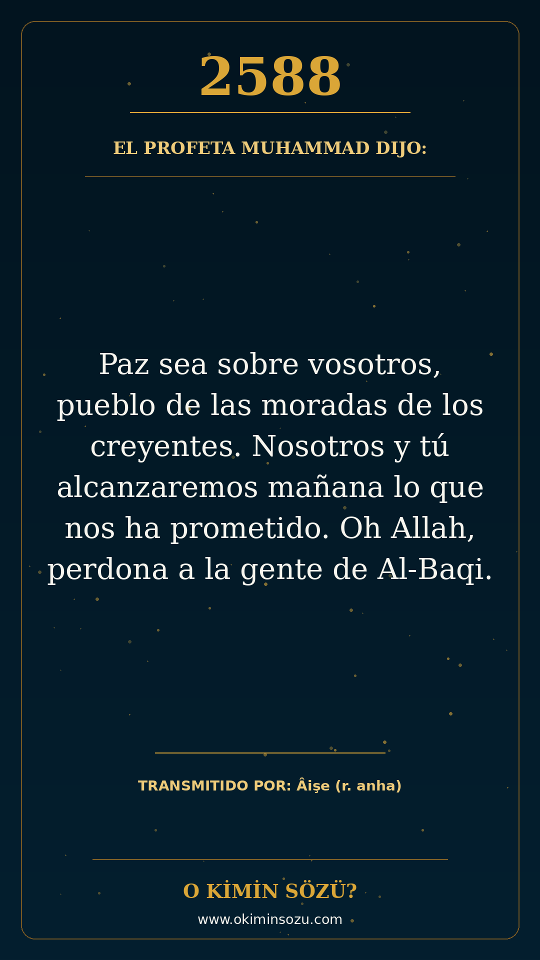 hadis 2588 es