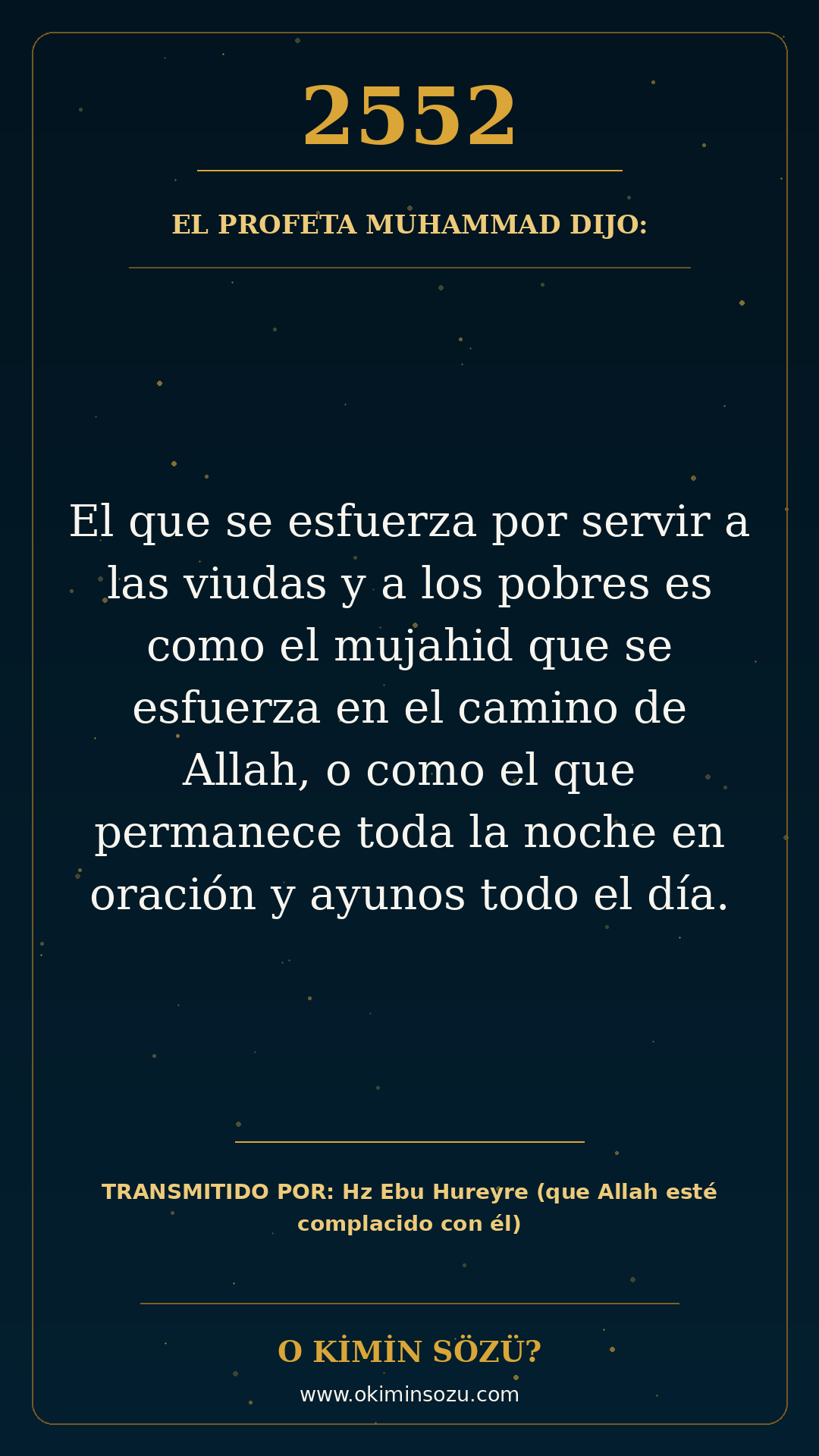 hadis 2552 es