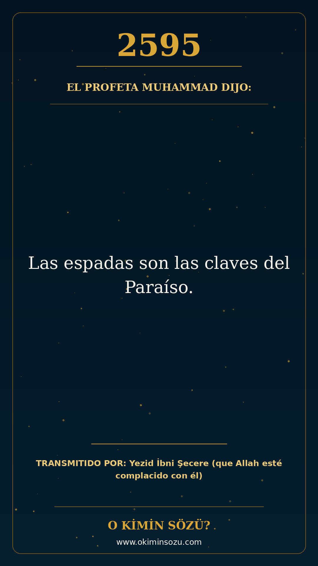 hadis 2595 es