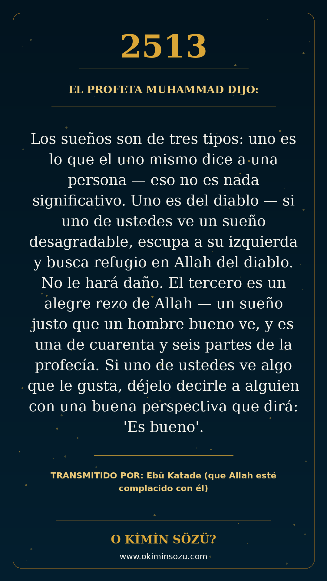 hadis 2513 es