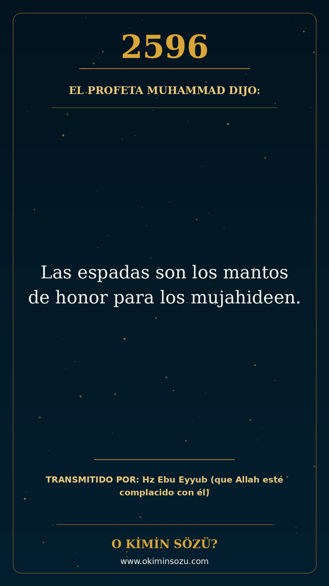 hadis 2596 es