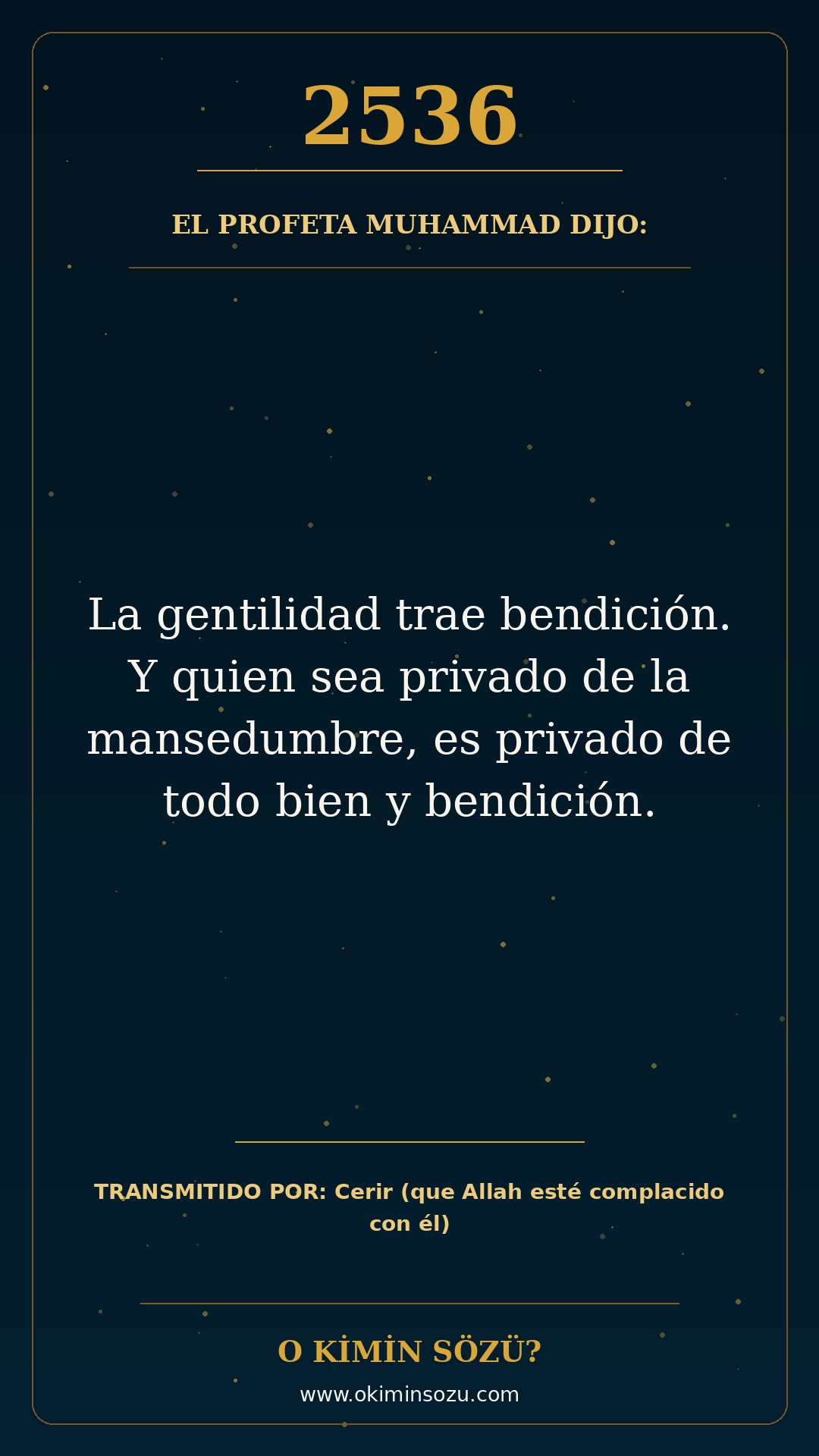 hadis 2536 es