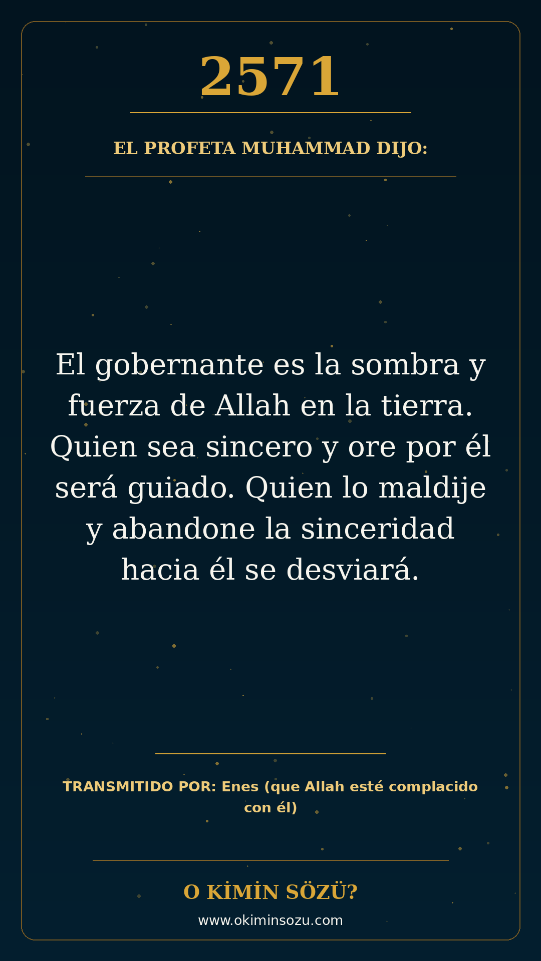 hadis 2571 es