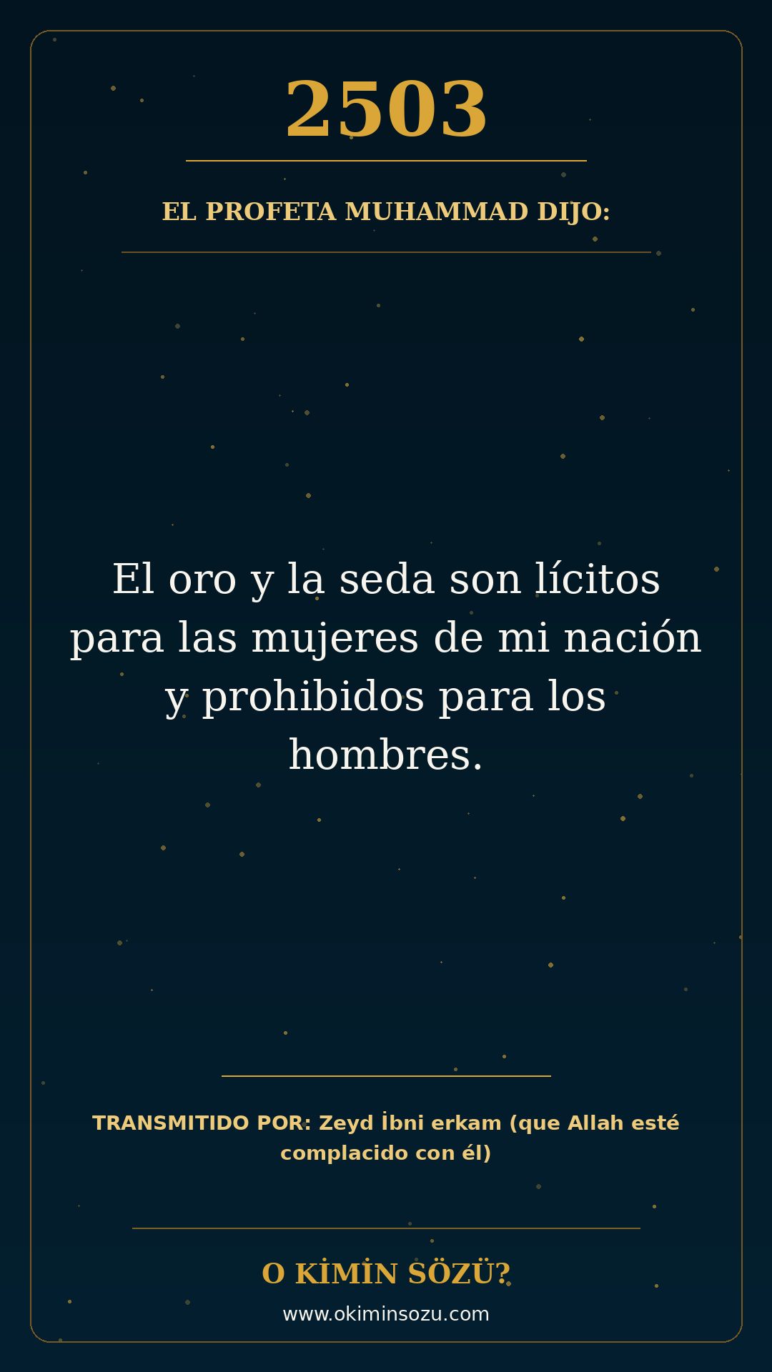 hadis 2503 es
