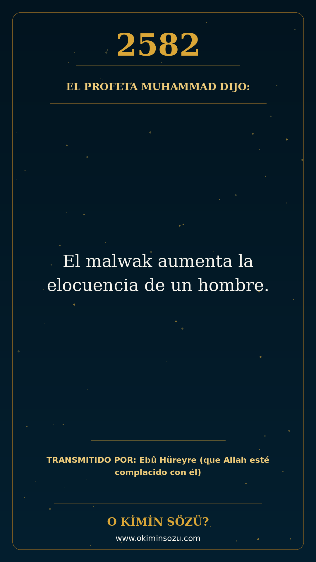 hadis 2582 es