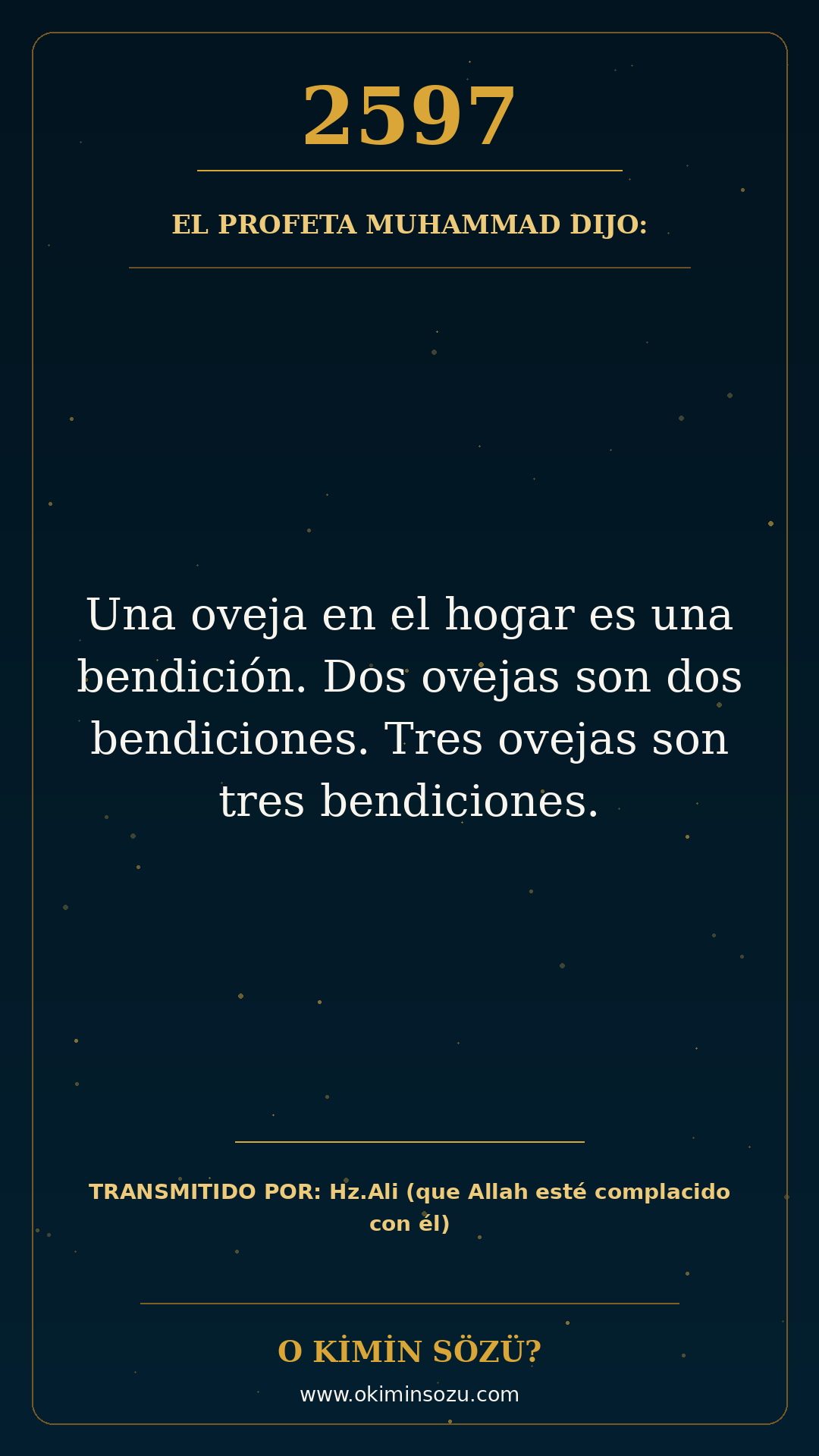 hadis 2597 es