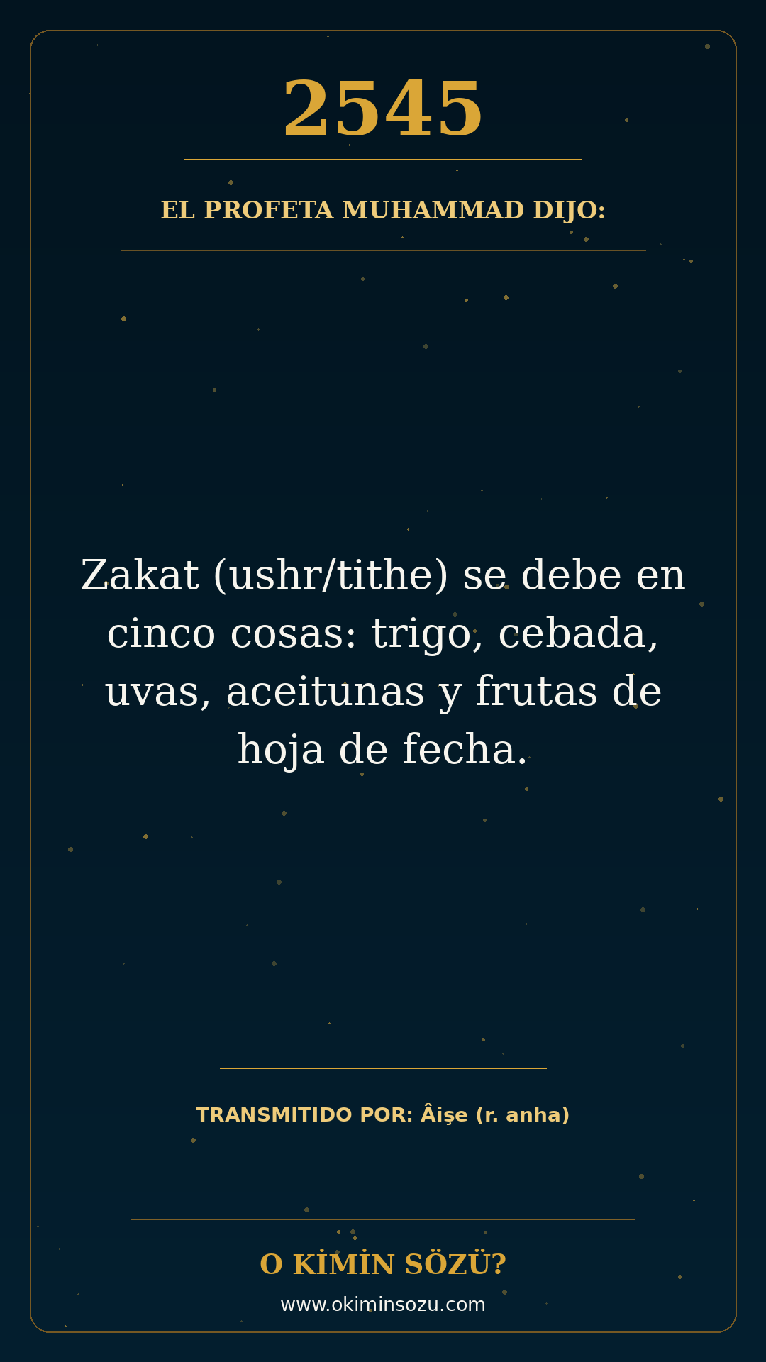 hadis 2545 es