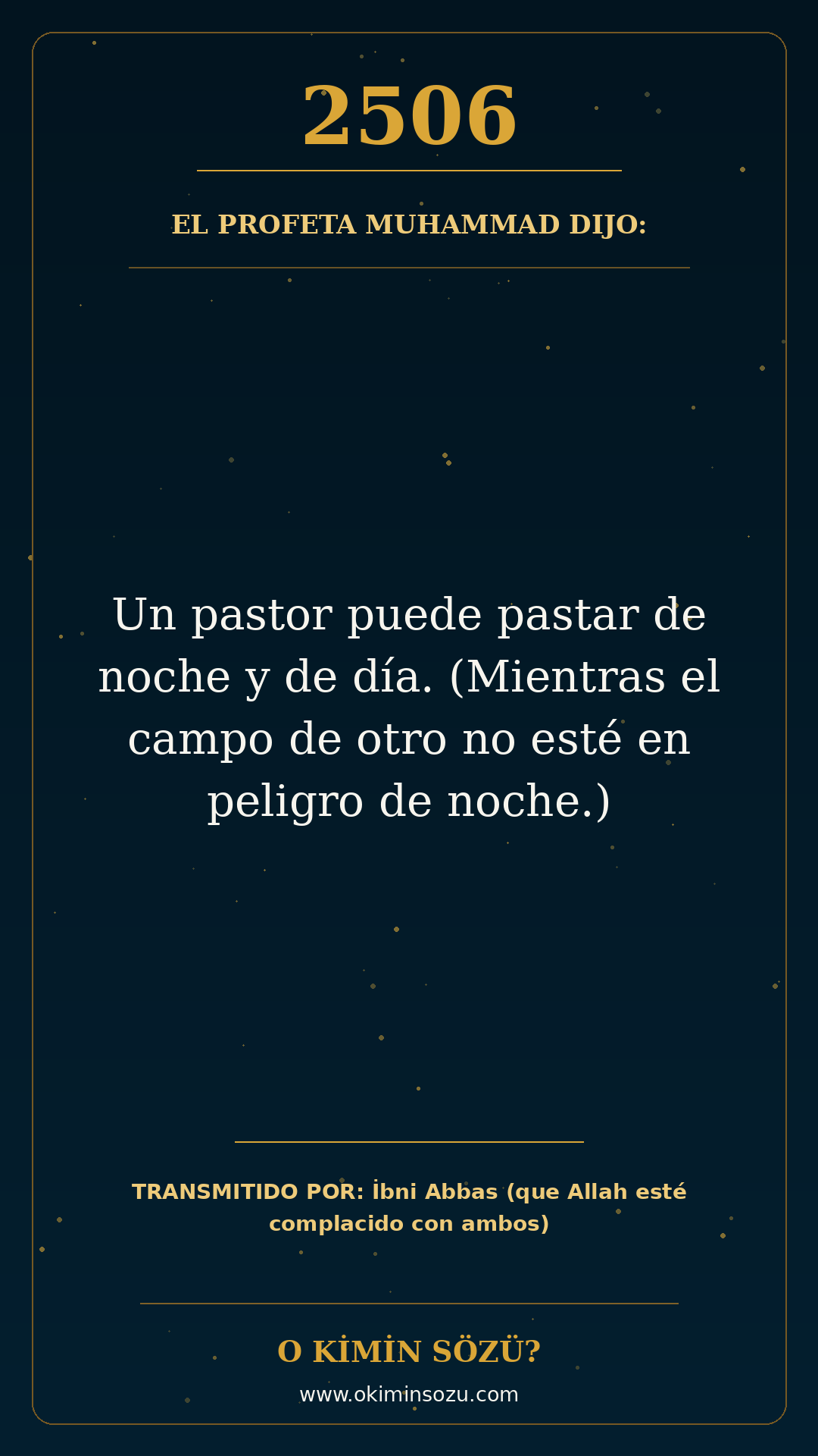 hadis 2506 es