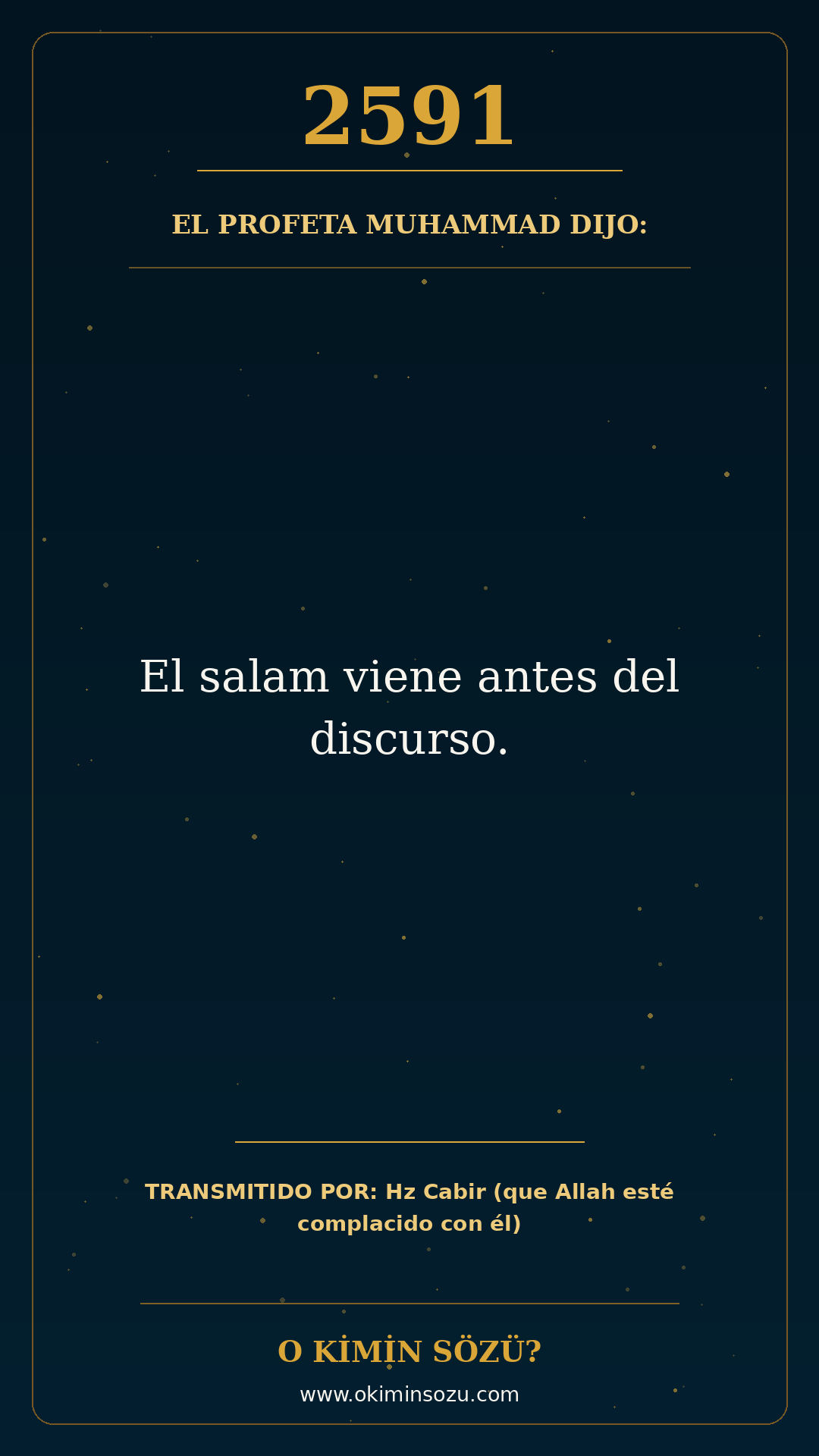 hadis 2591 es
