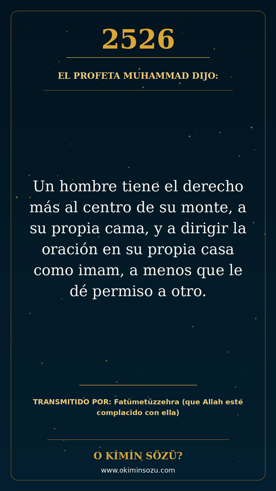 hadis 2526 es