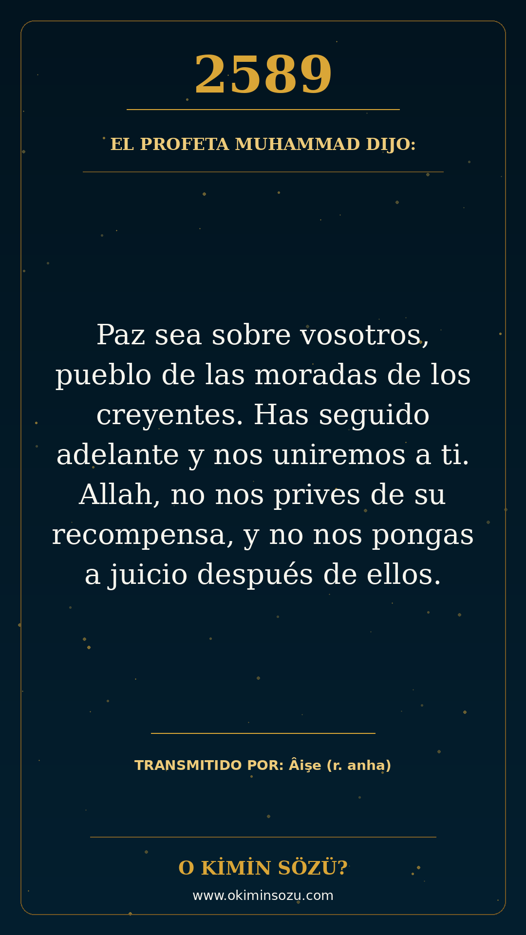 hadis 2589 es