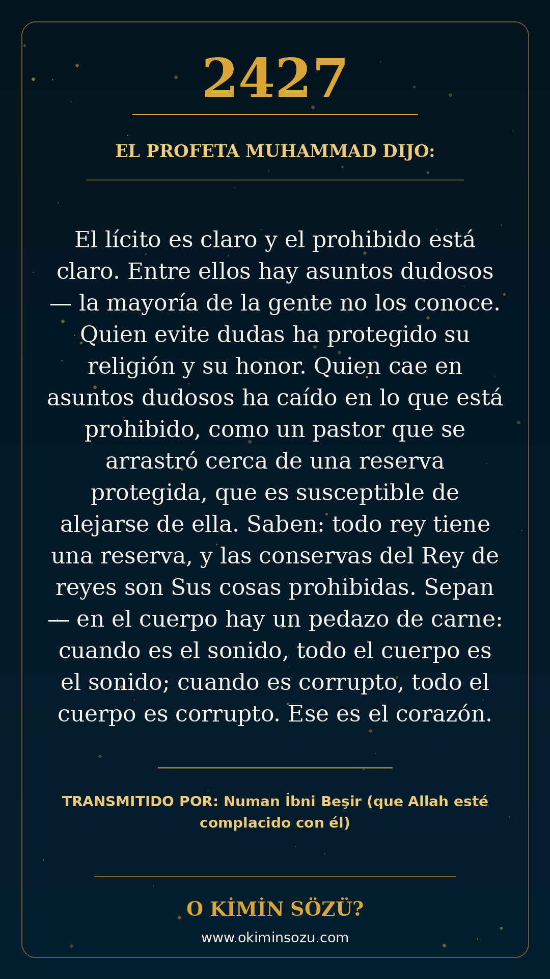 hadis 2427 es