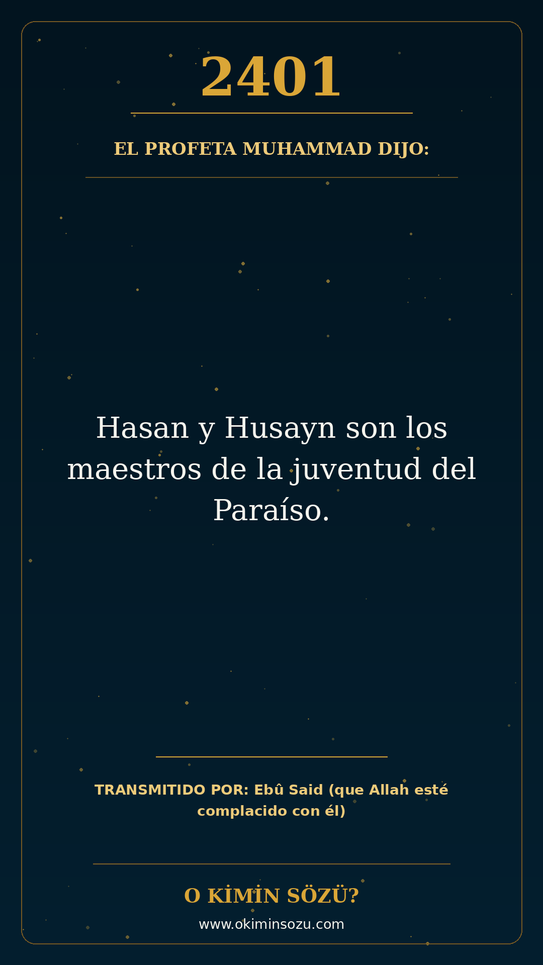 hadis 2401 es