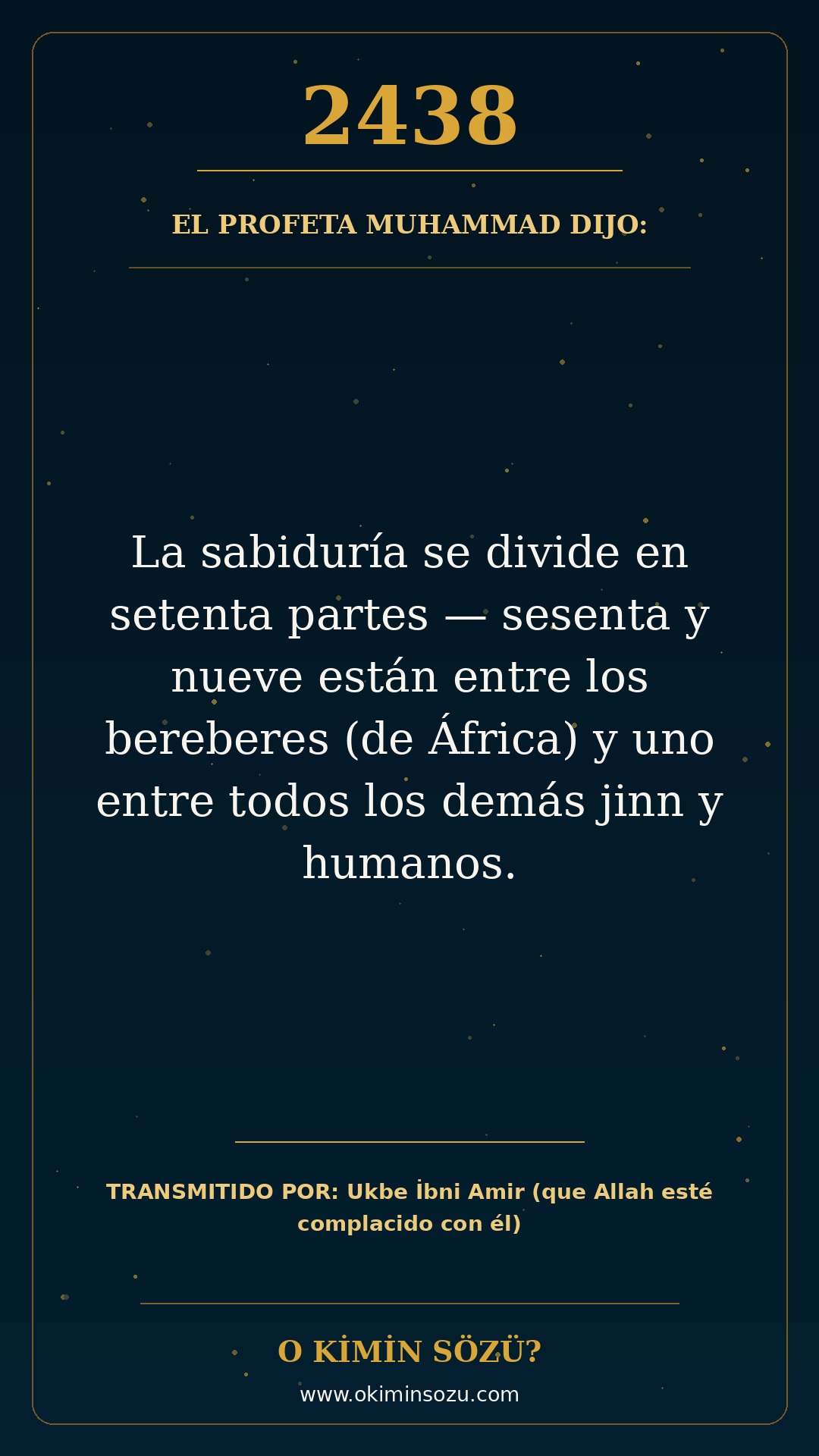 hadis 2438 es