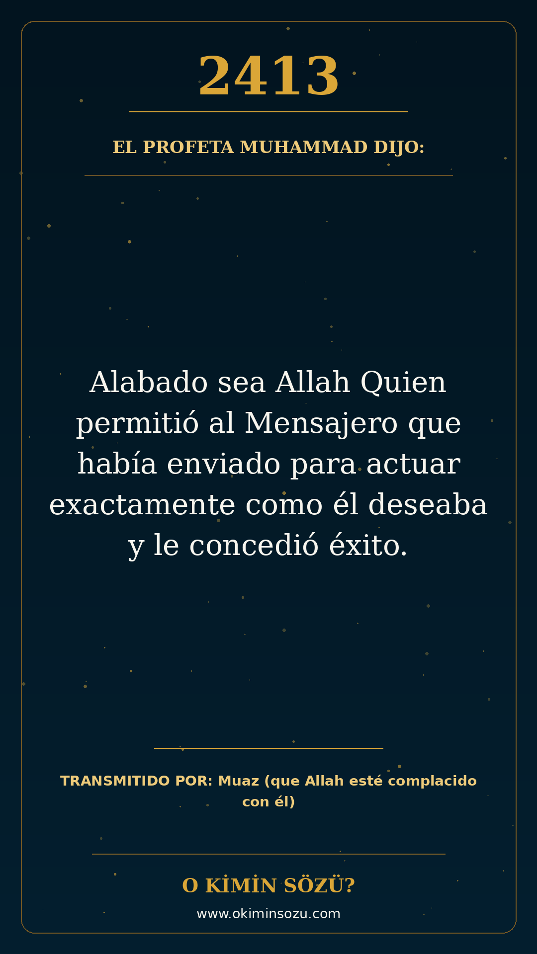 hadis 2413 es