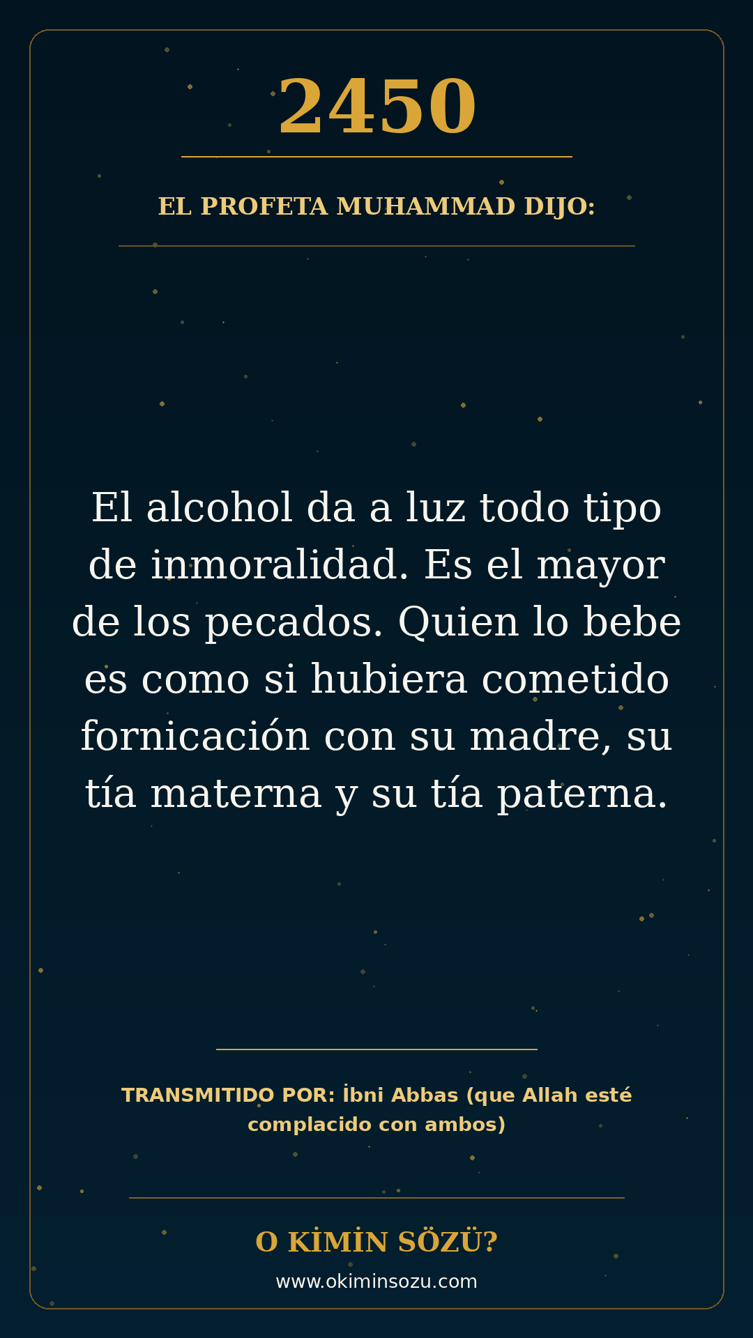 hadis 2450 es