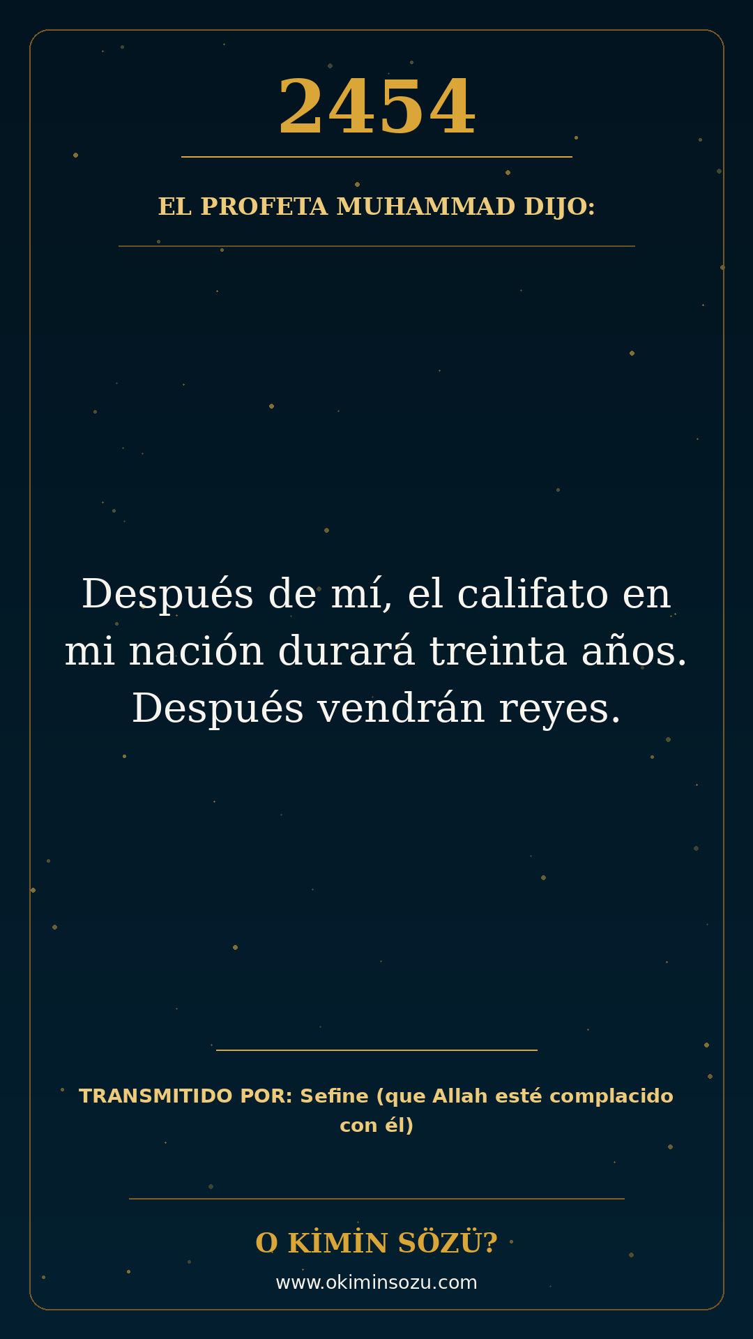 hadis 2454 es