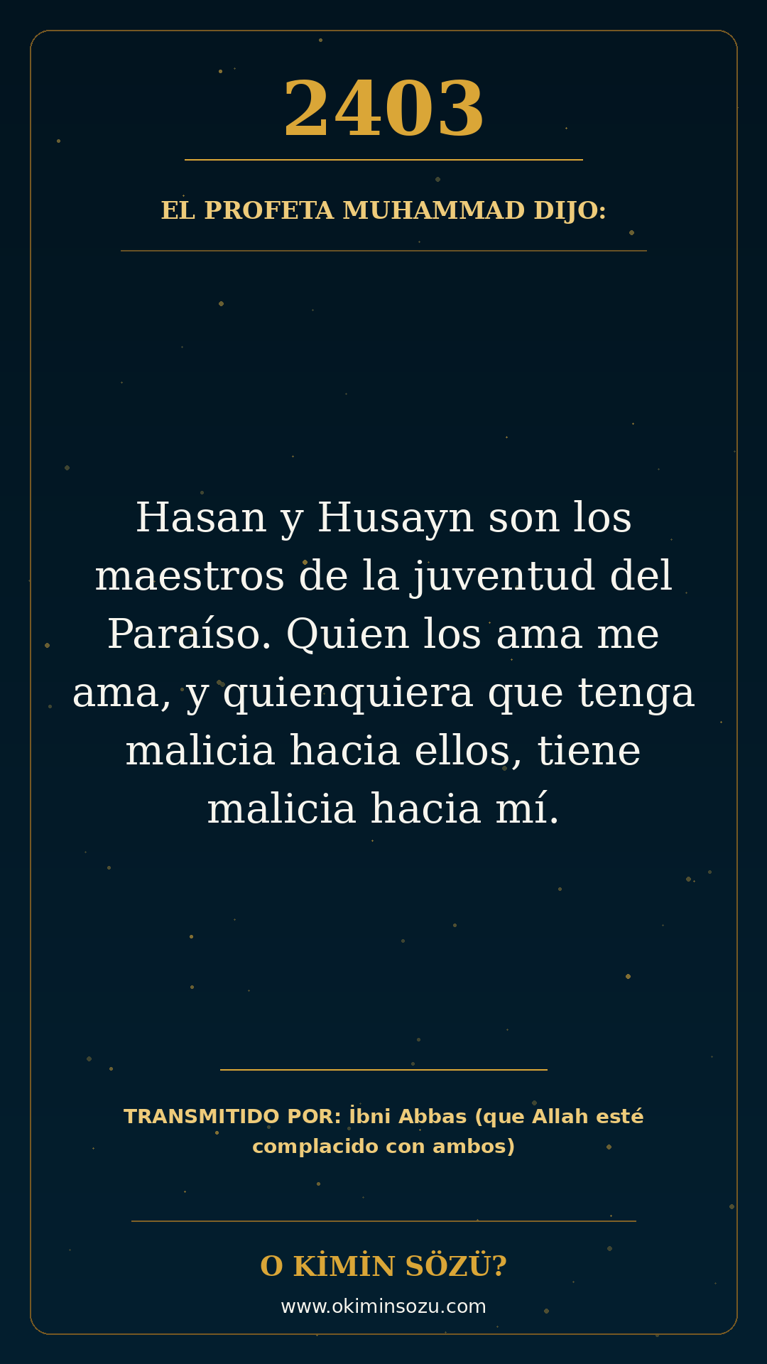 hadis 2403 es