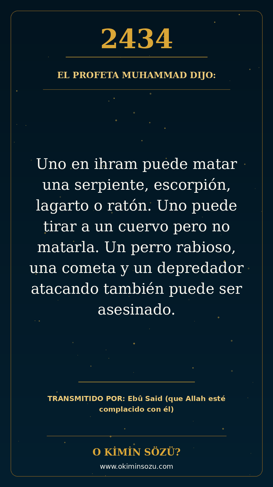 hadis 2434 es