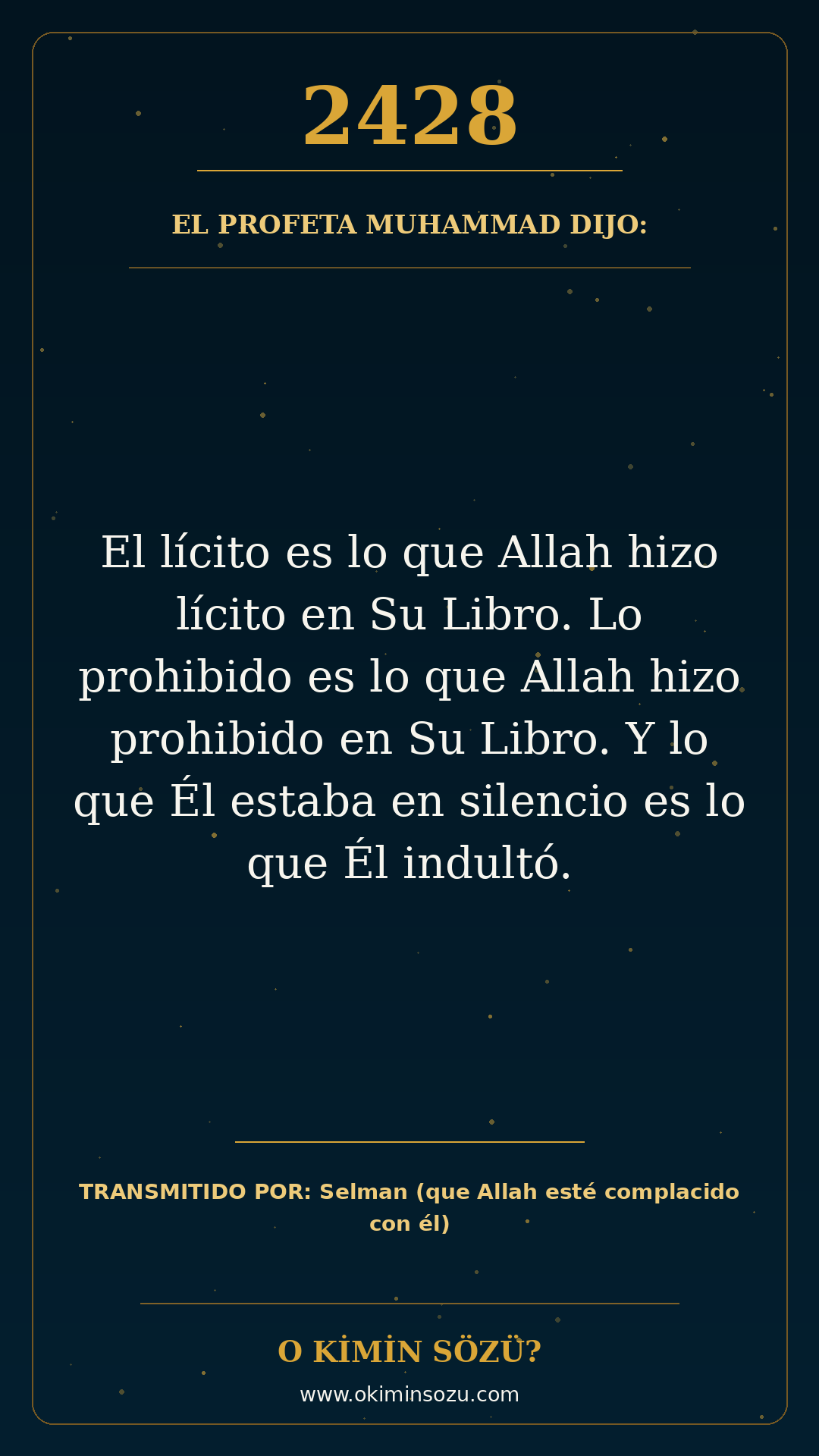 hadis 2428 es