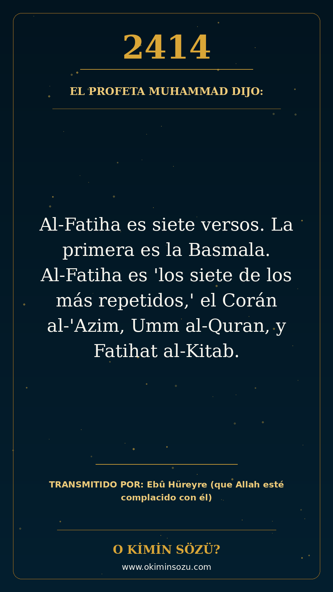 hadis 2414 es