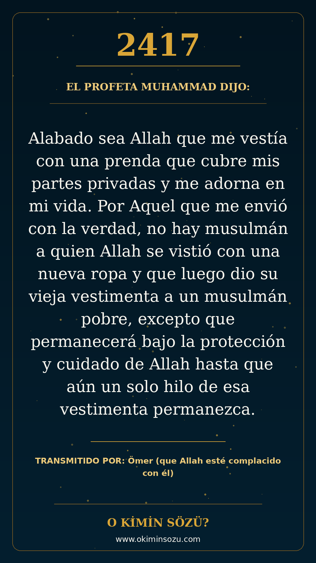 hadis 2417 es
