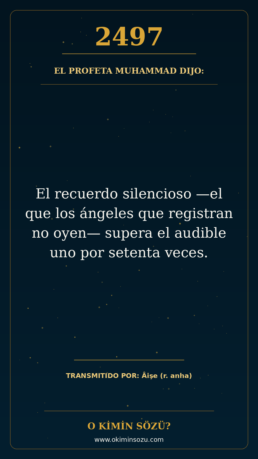 hadis 2497 es