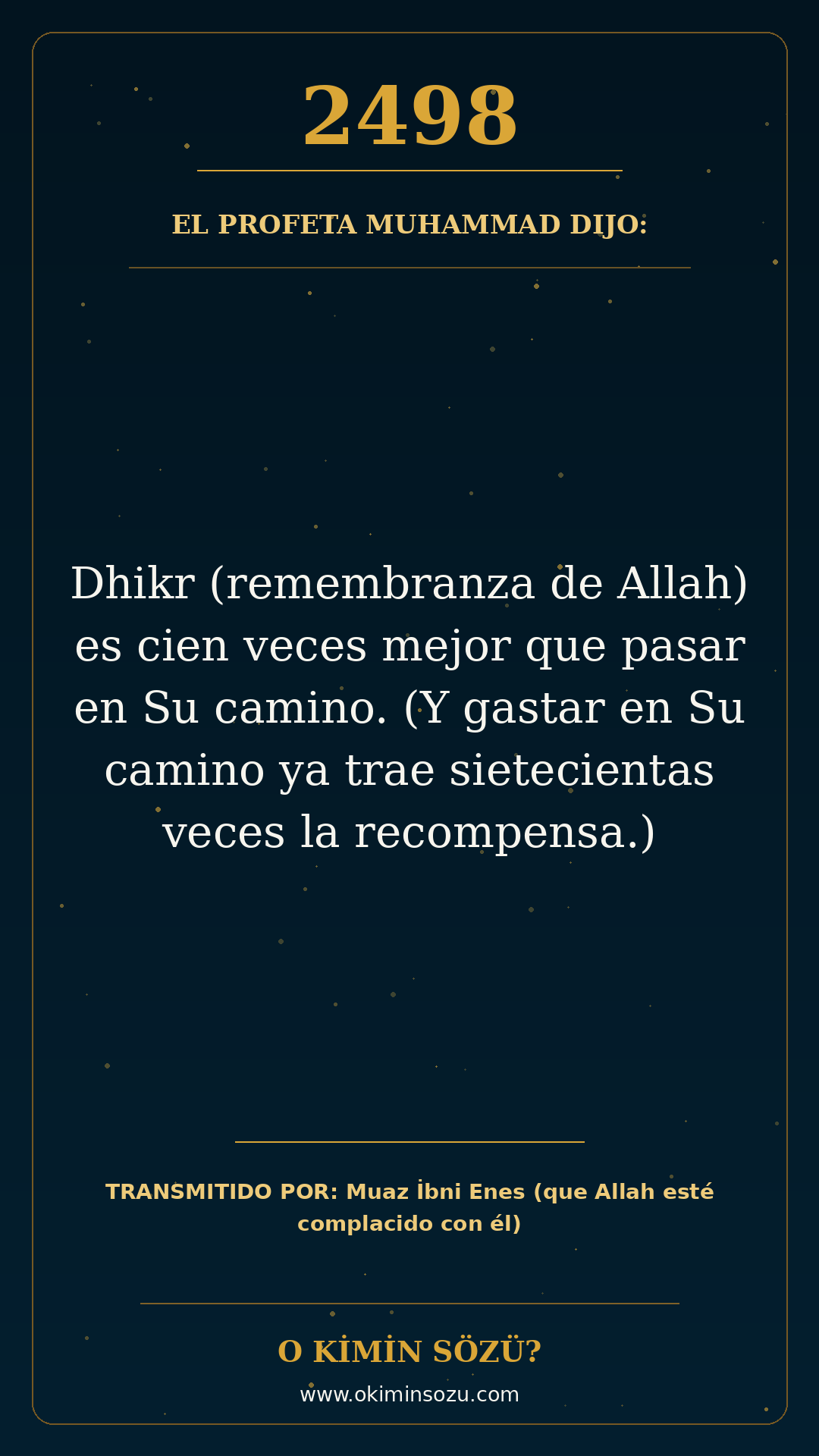 hadis 2498 es