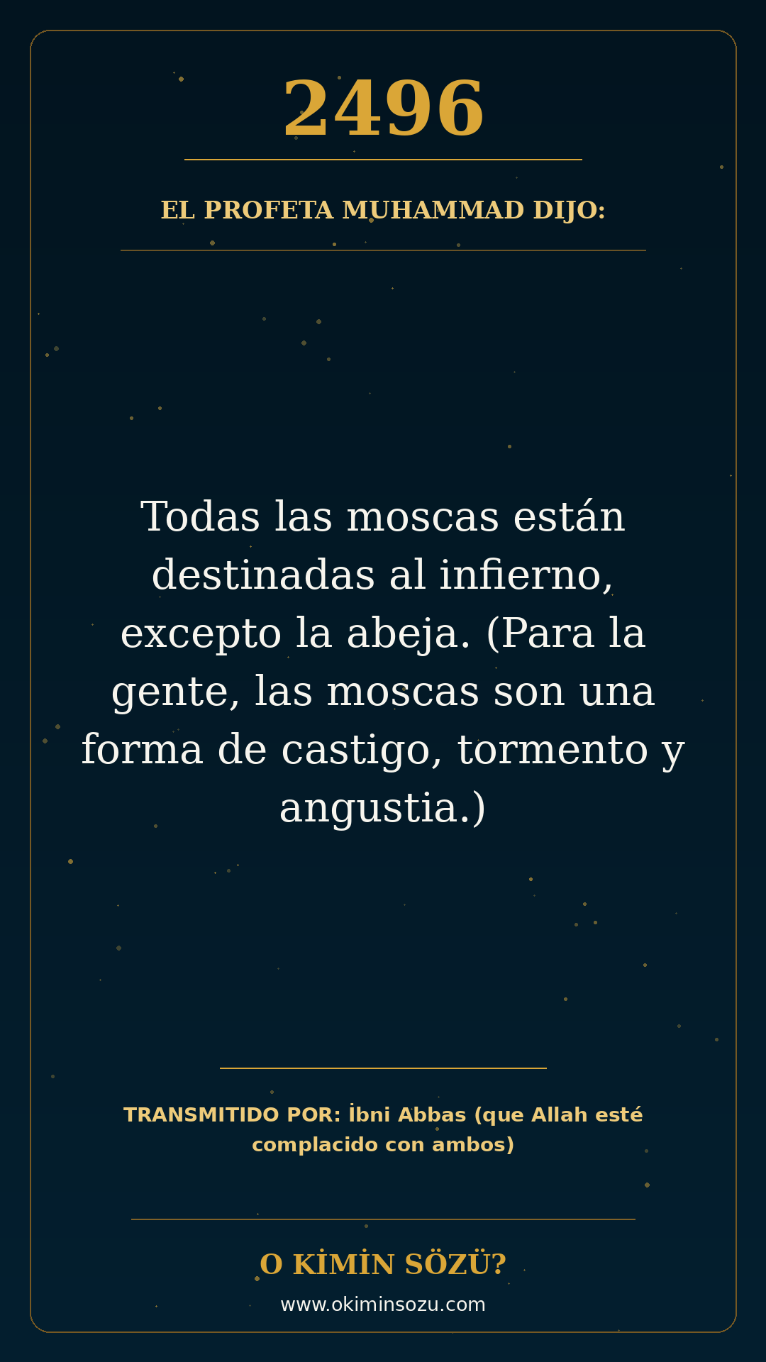 hadis 2496 es