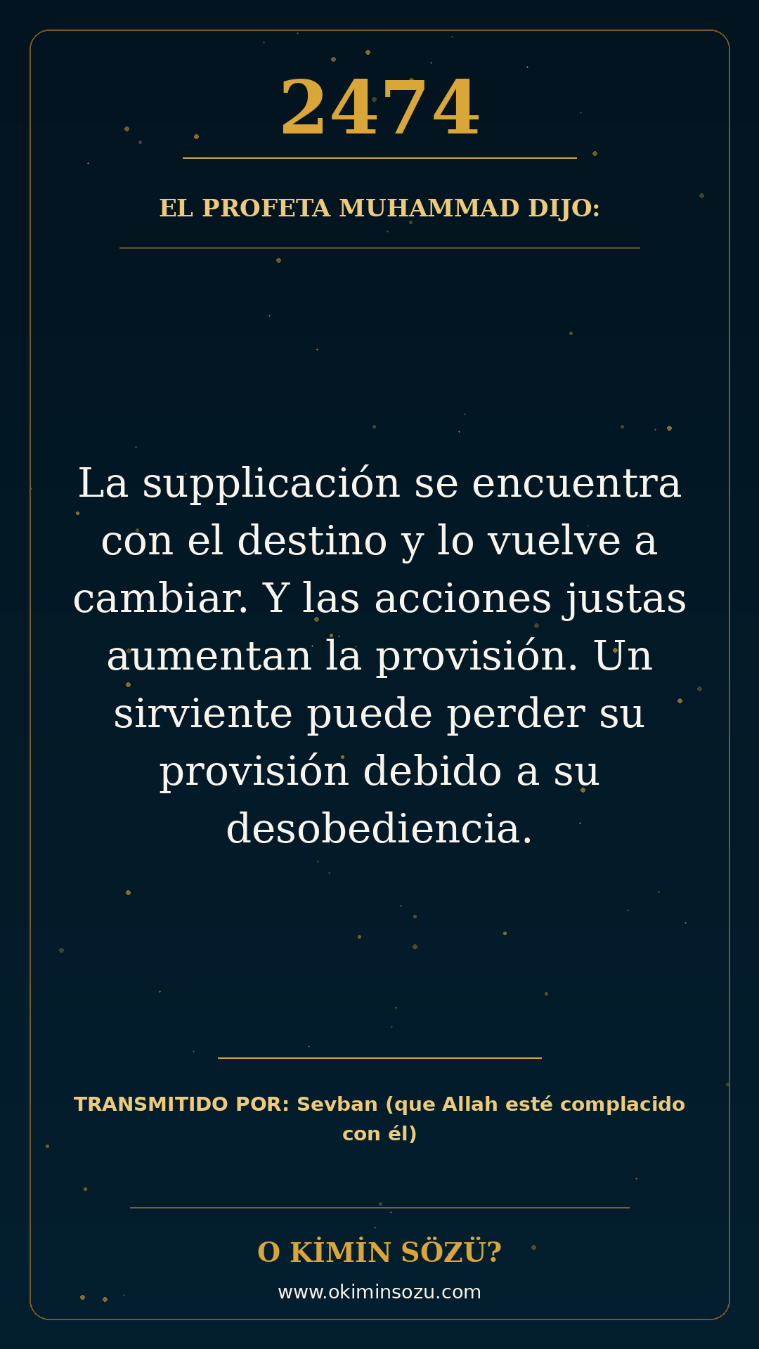 hadis 2474 es