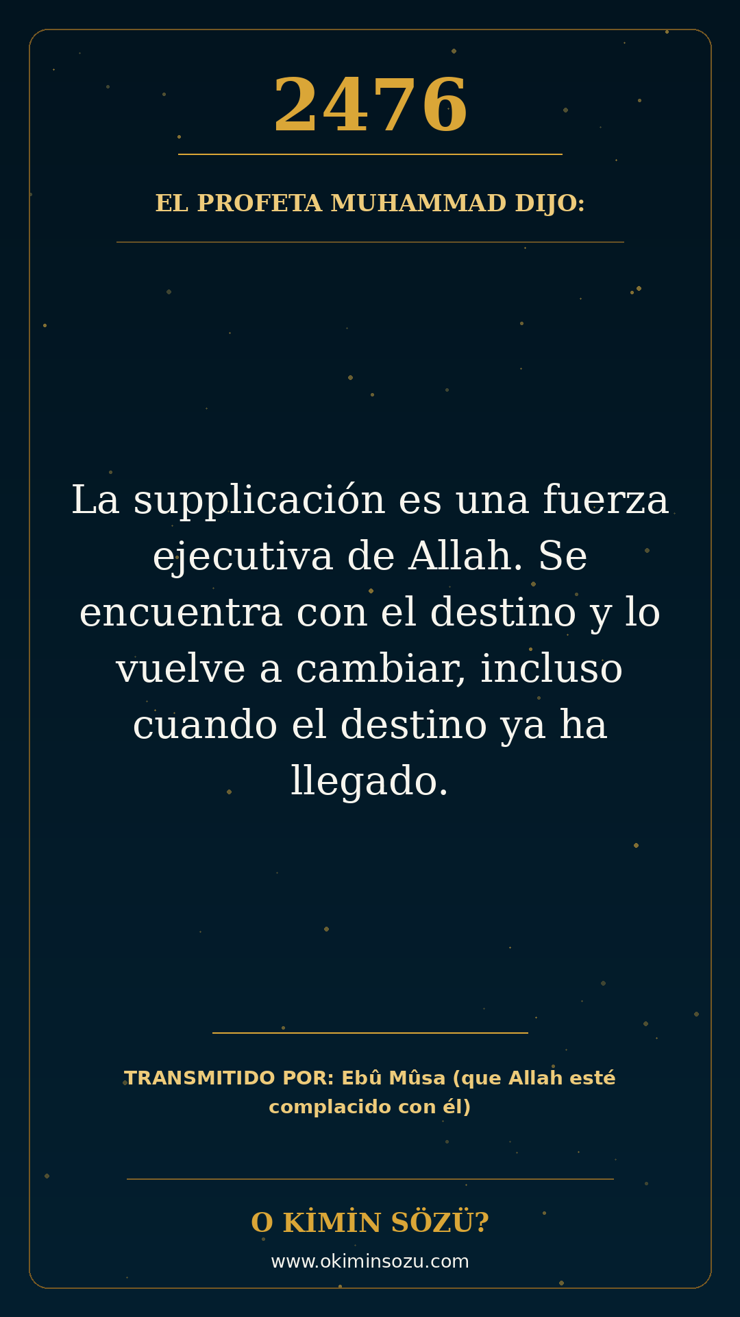hadis 2476 es